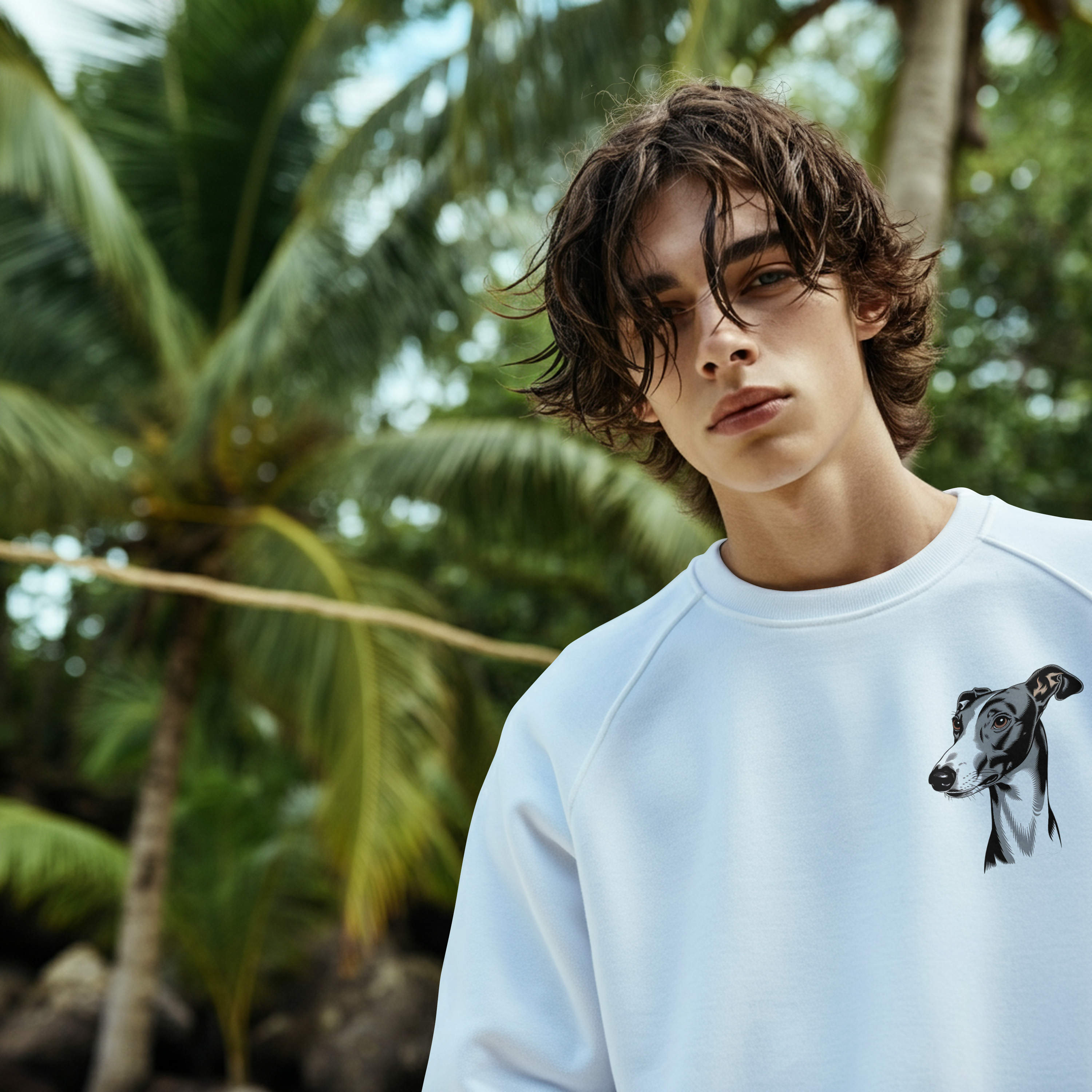 Gorgeous Greyhound Sweatshirt product thumbnail image Gorgeous Greyhound Sweatshirt product thumbnail image