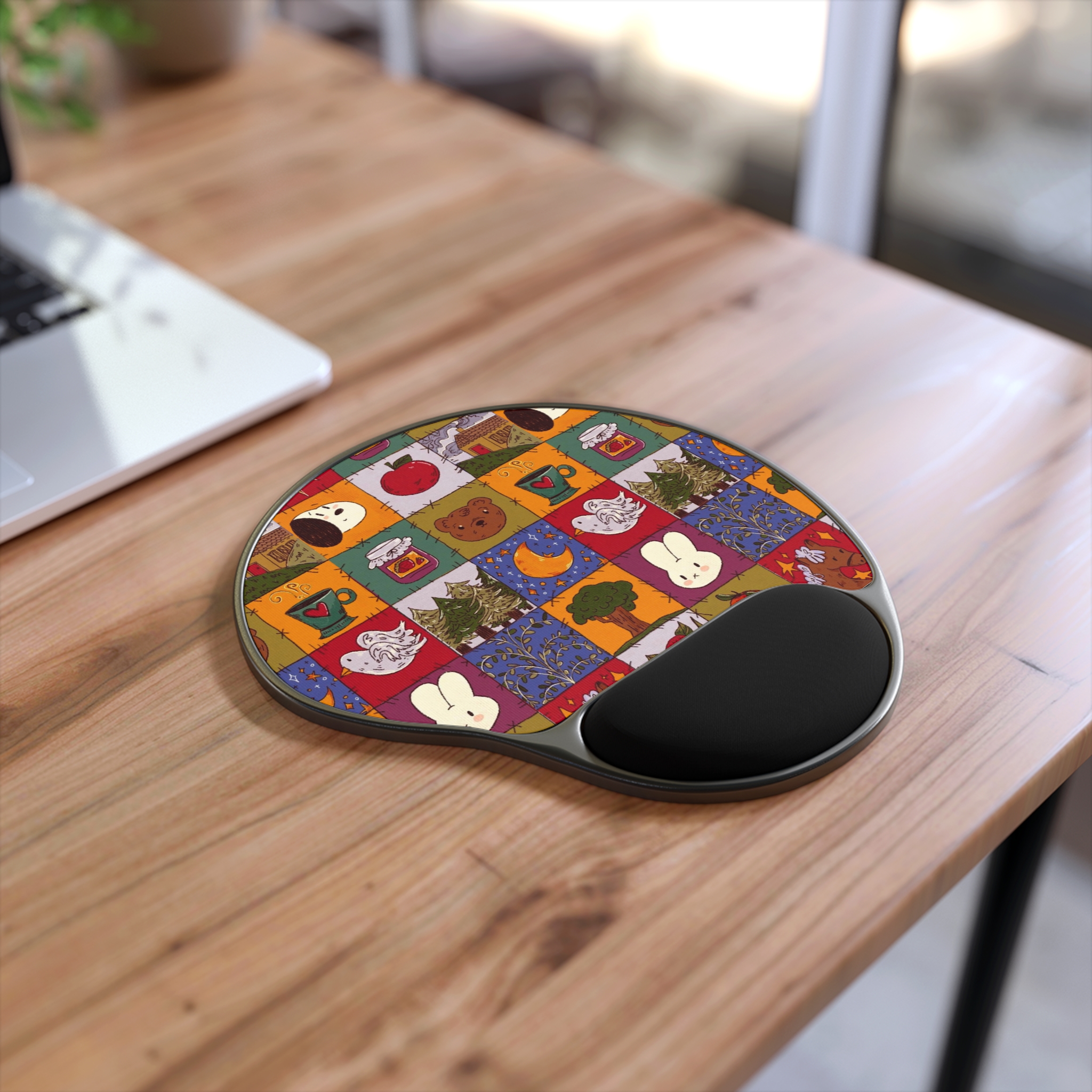 Personalized Ergonomic Mouse Pad with Wrist Rest Comfort, Perfect for Home Office, Desk Accessories, Gift for Tech Lovers, Computer Aesthetics Gift Ideas product thumbnail image Personalized Ergonomic Mouse Pad with Wrist Rest Comfort, Perfect for Home Office, Desk Accessories, Gift for Tech Lovers, Computer Aesthetics Gift Ideas product thumbnail image