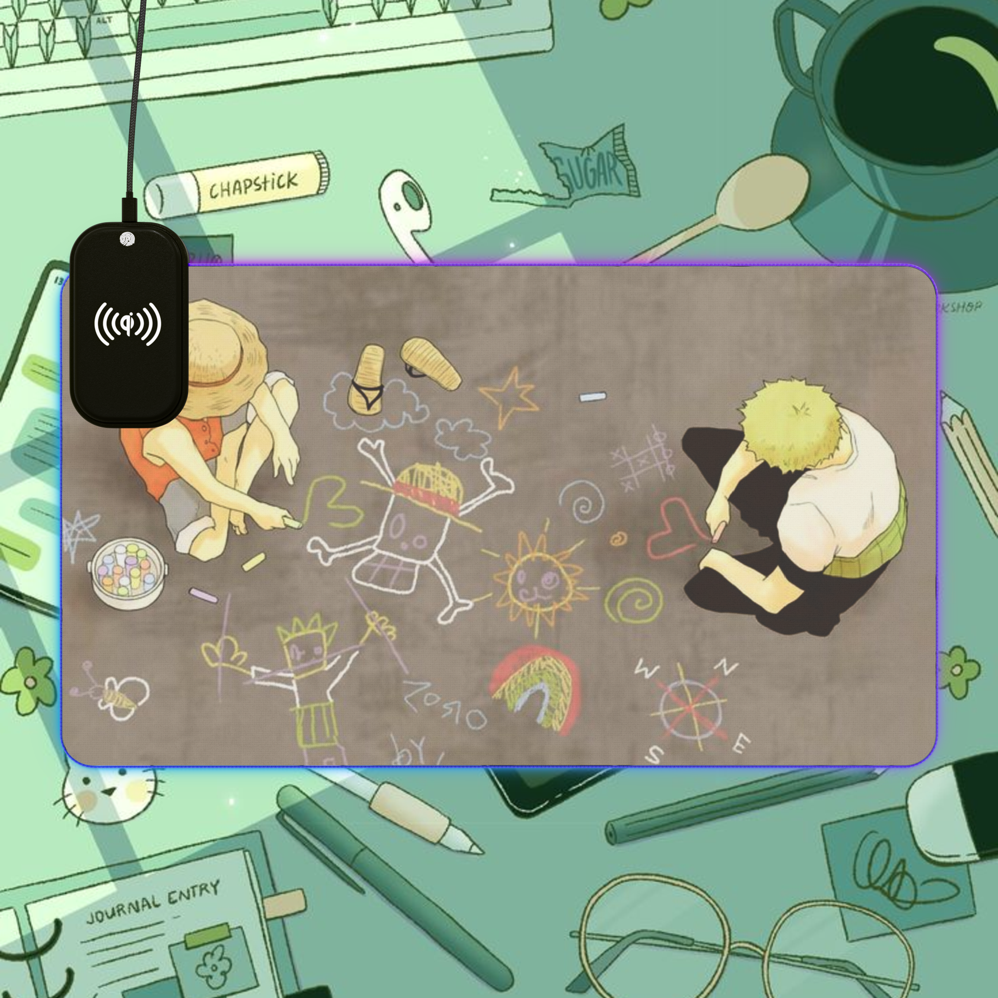 Personalized Wireless Charging Gaming Mouse Pad, LED Mouse Mat, Gaming Desk Accessory, PC Gamer Gift, Desk Decor, Tech Essentials product thumbnail image Personalized Wireless Charging Gaming Mouse Pad, LED Mouse Mat, Gaming Desk Accessory, PC Gamer Gift, Desk Decor, Tech Essentials product thumbnail image