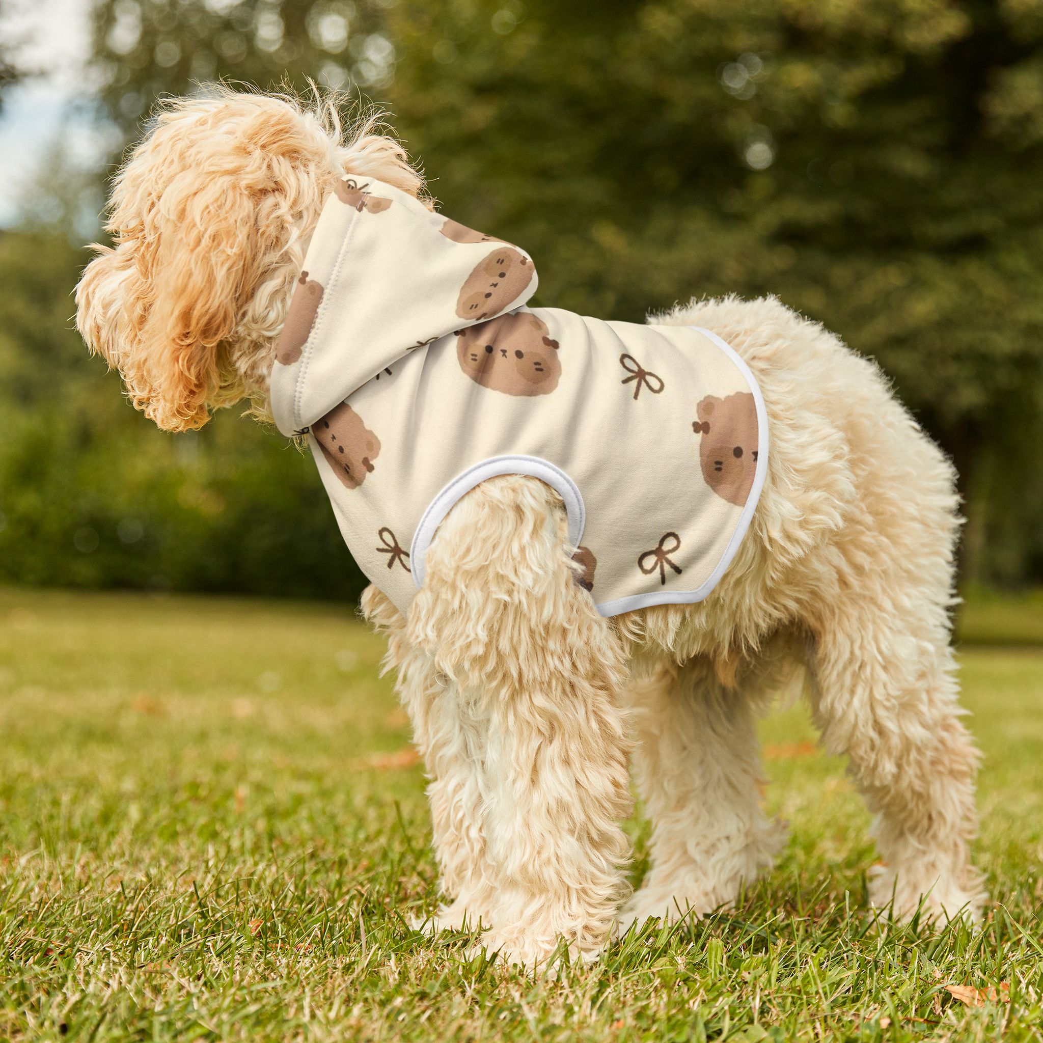 Personalized Pet Hoodie, Cozy Cats and Dogs Apparel, Cute Pet Designs, Pet Hoodies, Gift for Pet Lovers, Soft Pet Costume product thumbnail image
