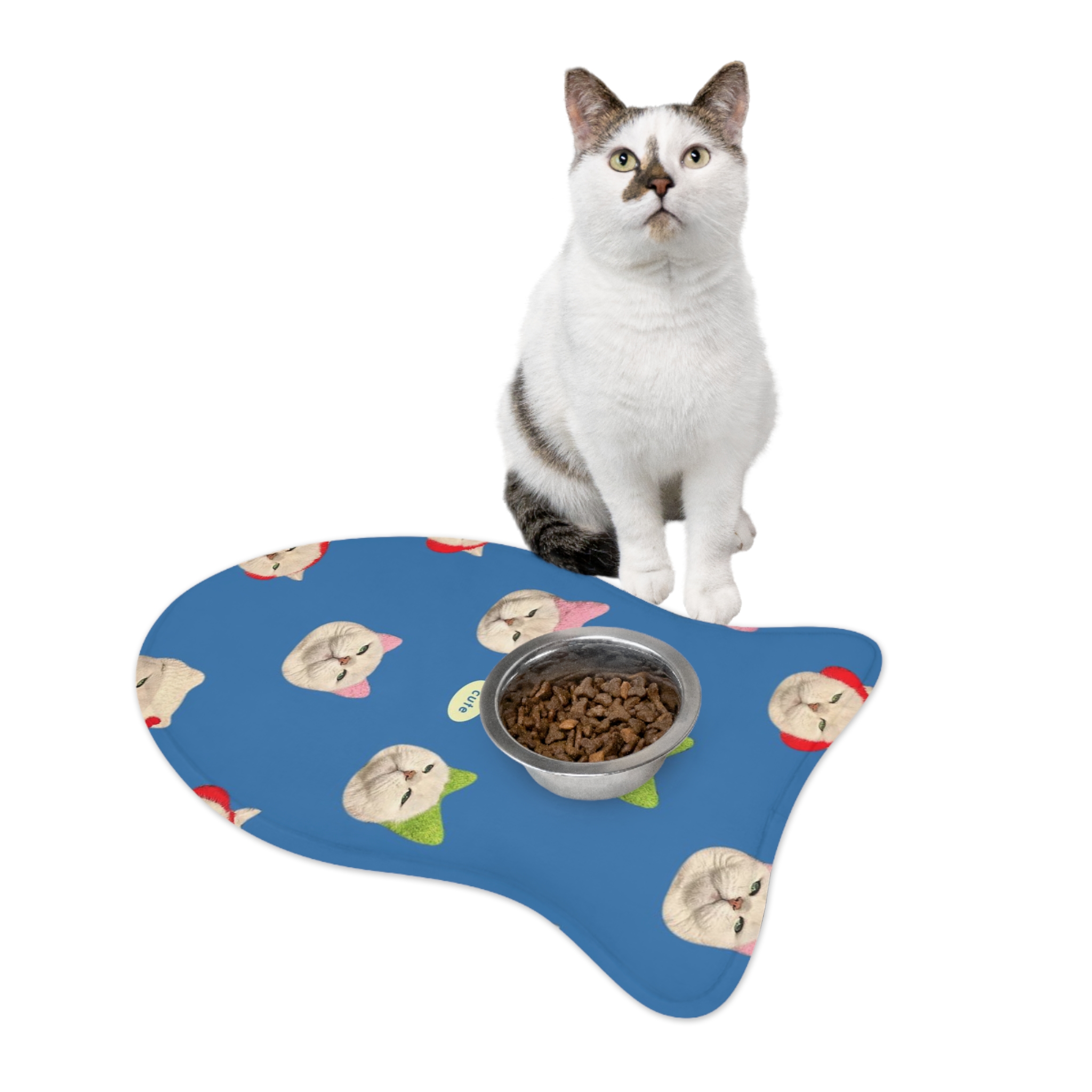 Personalized Pet's Feeding Mat, Non-Slip Mats for Dogs & Cats, Pet Dining Mats, Easy to Clean Mats, Fun Gifts for Pet Owners, Stylish Home Decor product thumbnail image Personalized Pet's Feeding Mat, Non-Slip Mats for Dogs & Cats, Pet Dining Mats, Easy to Clean Mats, Fun Gifts for Pet Owners, Stylish Home Decor product thumbnail image