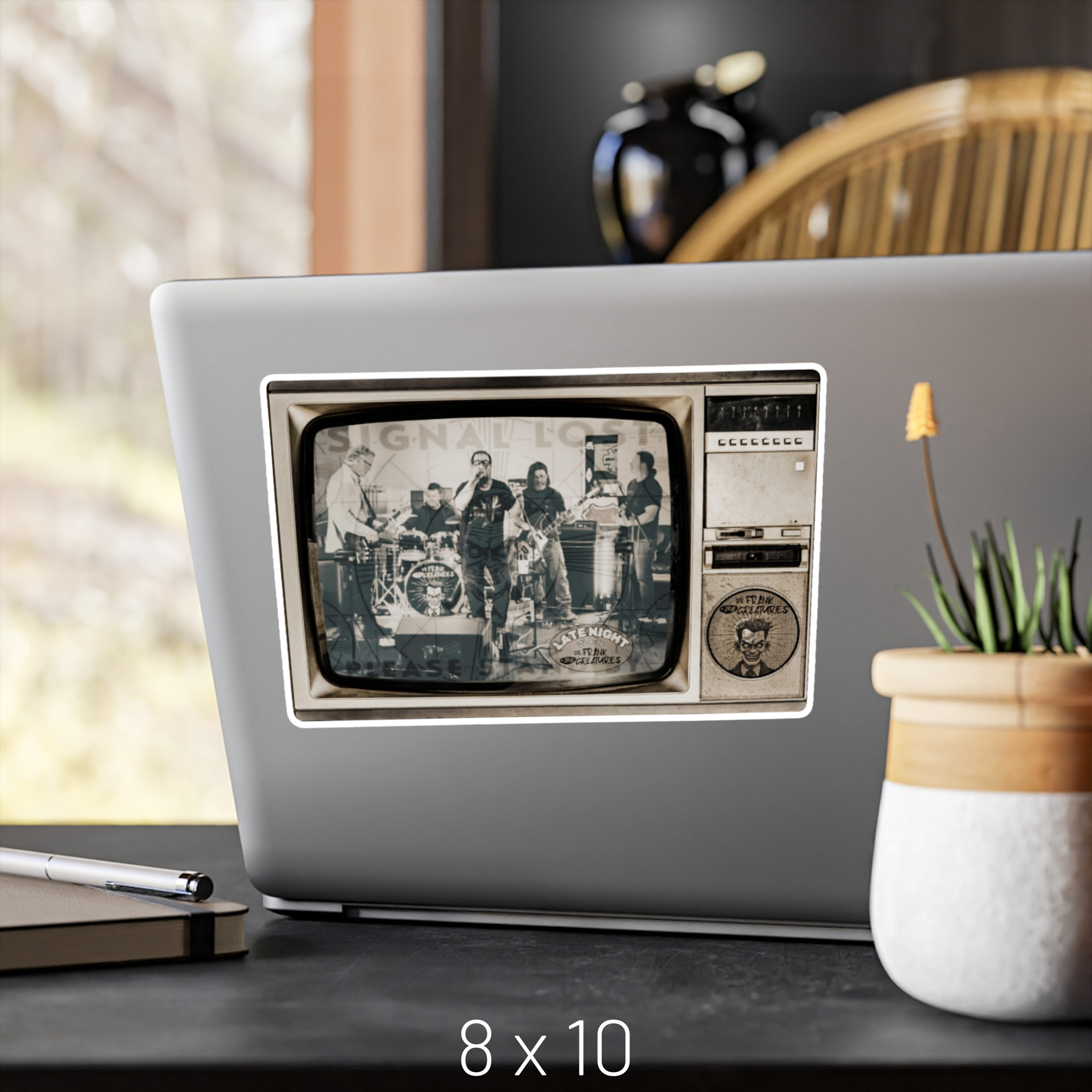 Late Night Sticker- Dr. Frank and The Creatures 