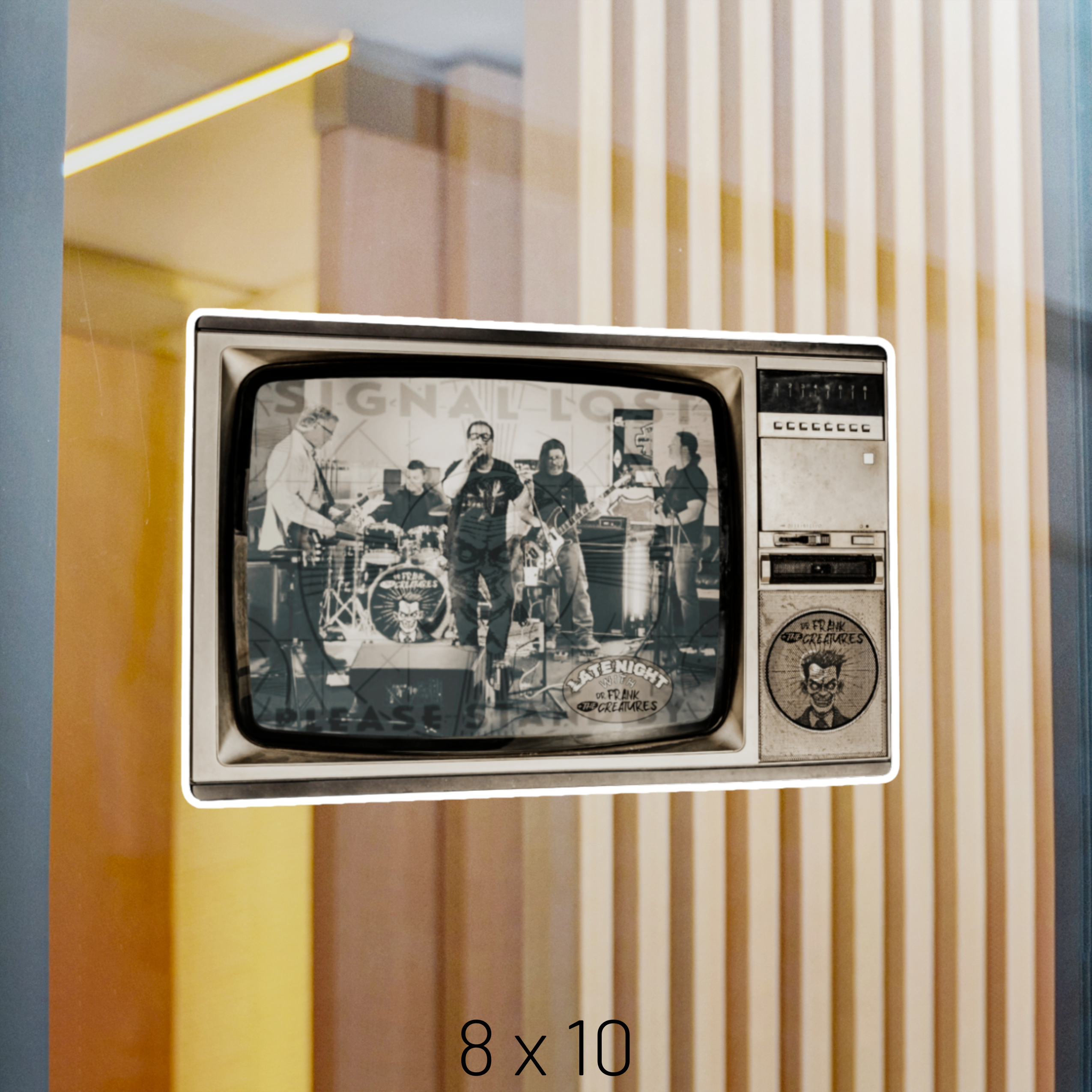 Late Night Sticker- Dr. Frank and The Creatures  product thumbnail image