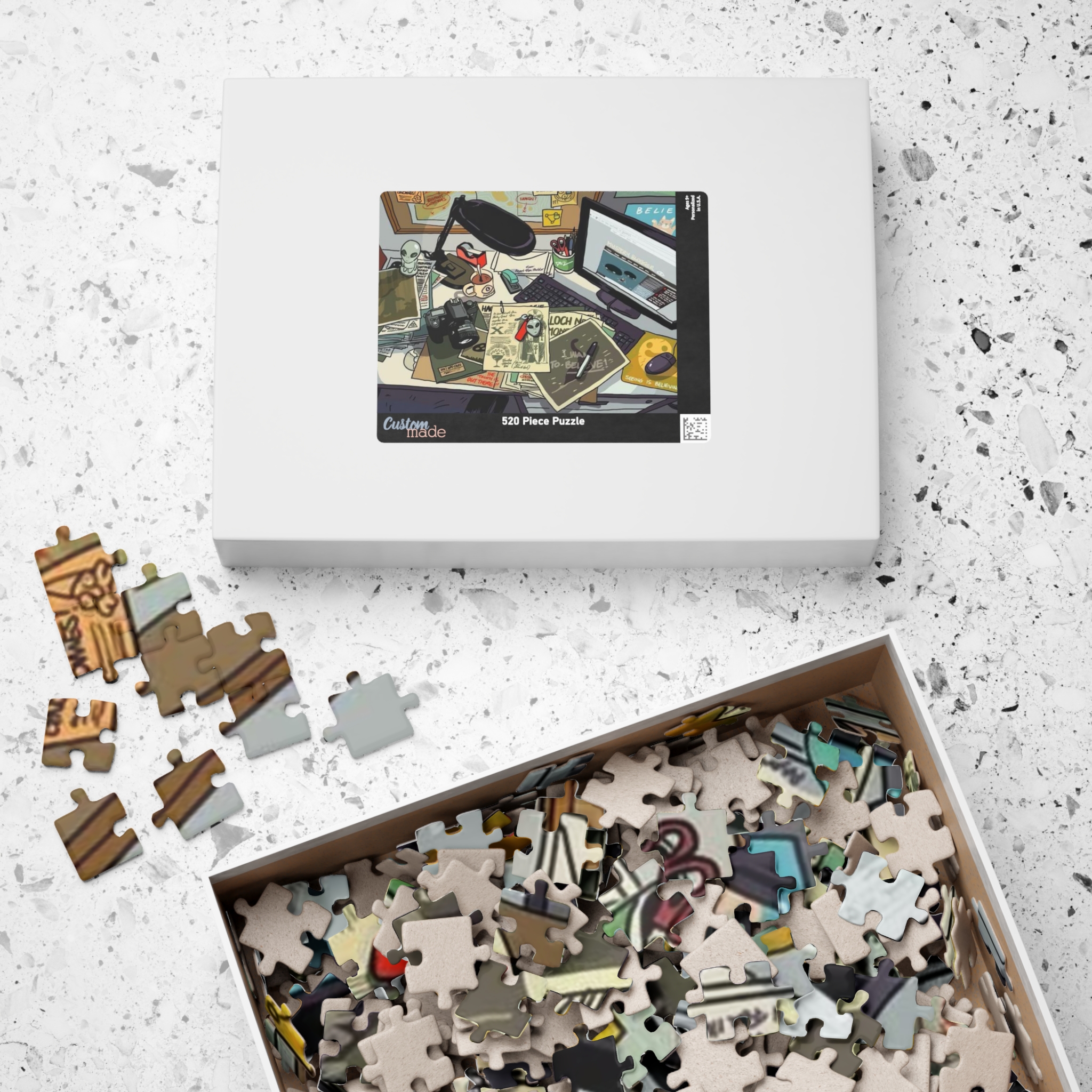 Personalized Puzzles, Fun Family Game, Team Building, Playful Activity, Educational Toy, Home Decor, Gift for All Ages product thumbnail image Personalized Puzzles, Fun Family Game, Team Building, Playful Activity, Educational Toy, Home Decor, Gift for All Ages product thumbnail image