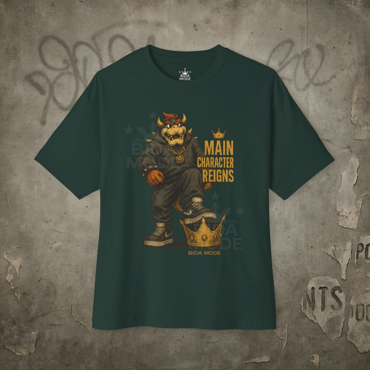 King of Villains T-Shirt | The Real Main Character Always Reigns | Gamer Streetwear product thumbnail image King of Villains T-Shirt | The Real Main Character Always Reigns | Gamer Streetwear product thumbnail image