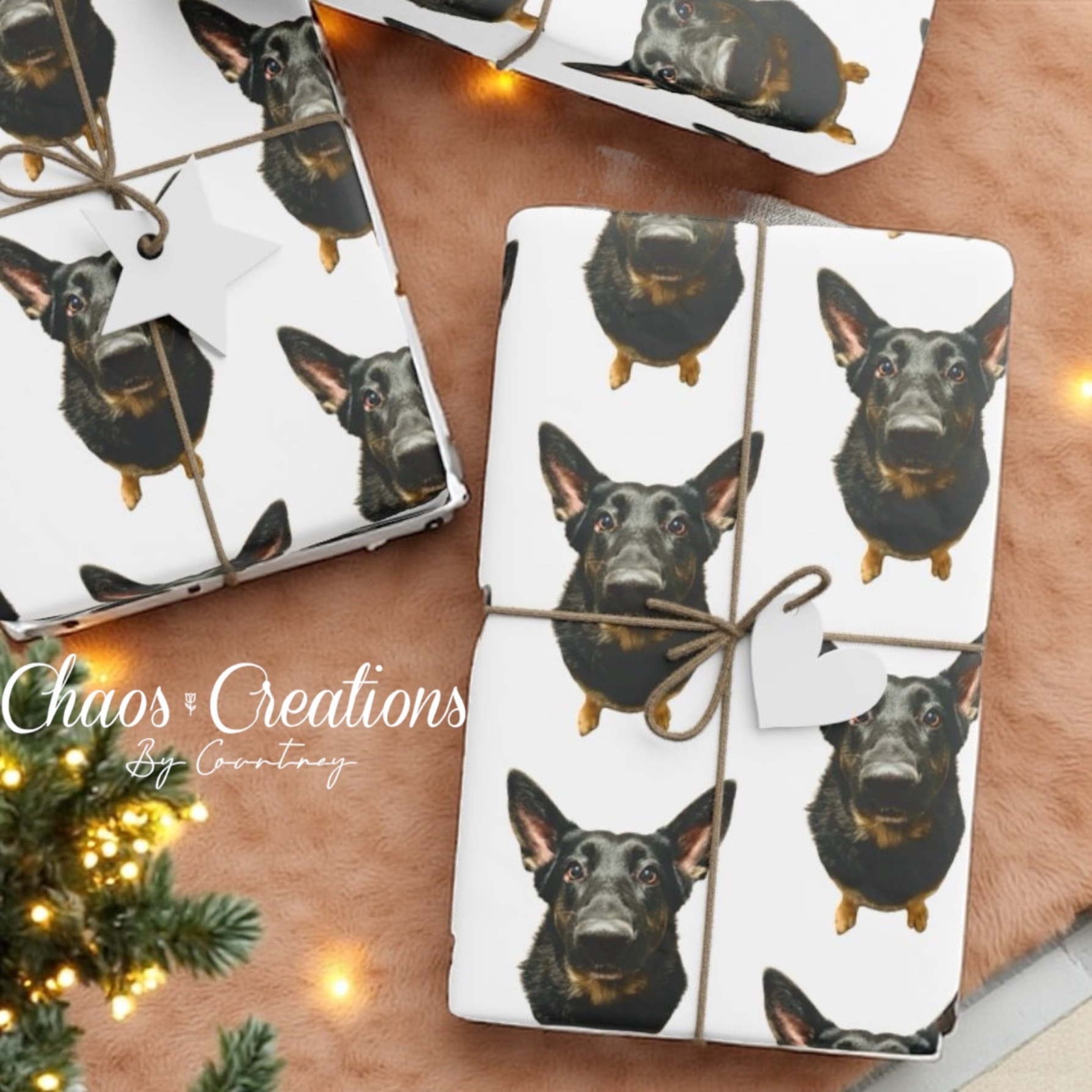 Custom Pet Face Wrapping Paper – Personalized Gift Wrap for Pet Lovers | Christmas Wrap | Birthday Wrap | Best Seller | Custom product thumbnail image Custom Pet Face Wrapping Paper – Personalized Gift Wrap for Pet Lovers | Christmas Wrap | Birthday Wrap | Best Seller | Custom product thumbnail image