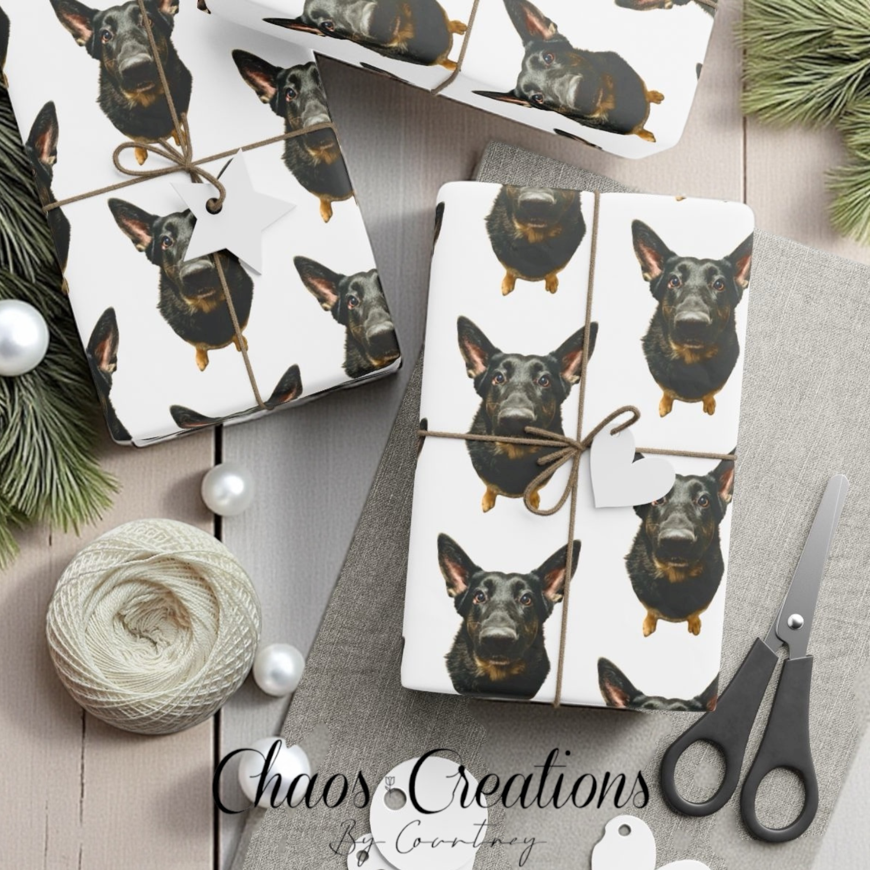 Custom Pet Face Wrapping Paper – Personalized Gift Wrap for Pet Lovers | Christmas Wrap | Birthday Wrap | Best Seller | Custom product thumbnail image Custom Pet Face Wrapping Paper – Personalized Gift Wrap for Pet Lovers | Christmas Wrap | Birthday Wrap | Best Seller | Custom product thumbnail image