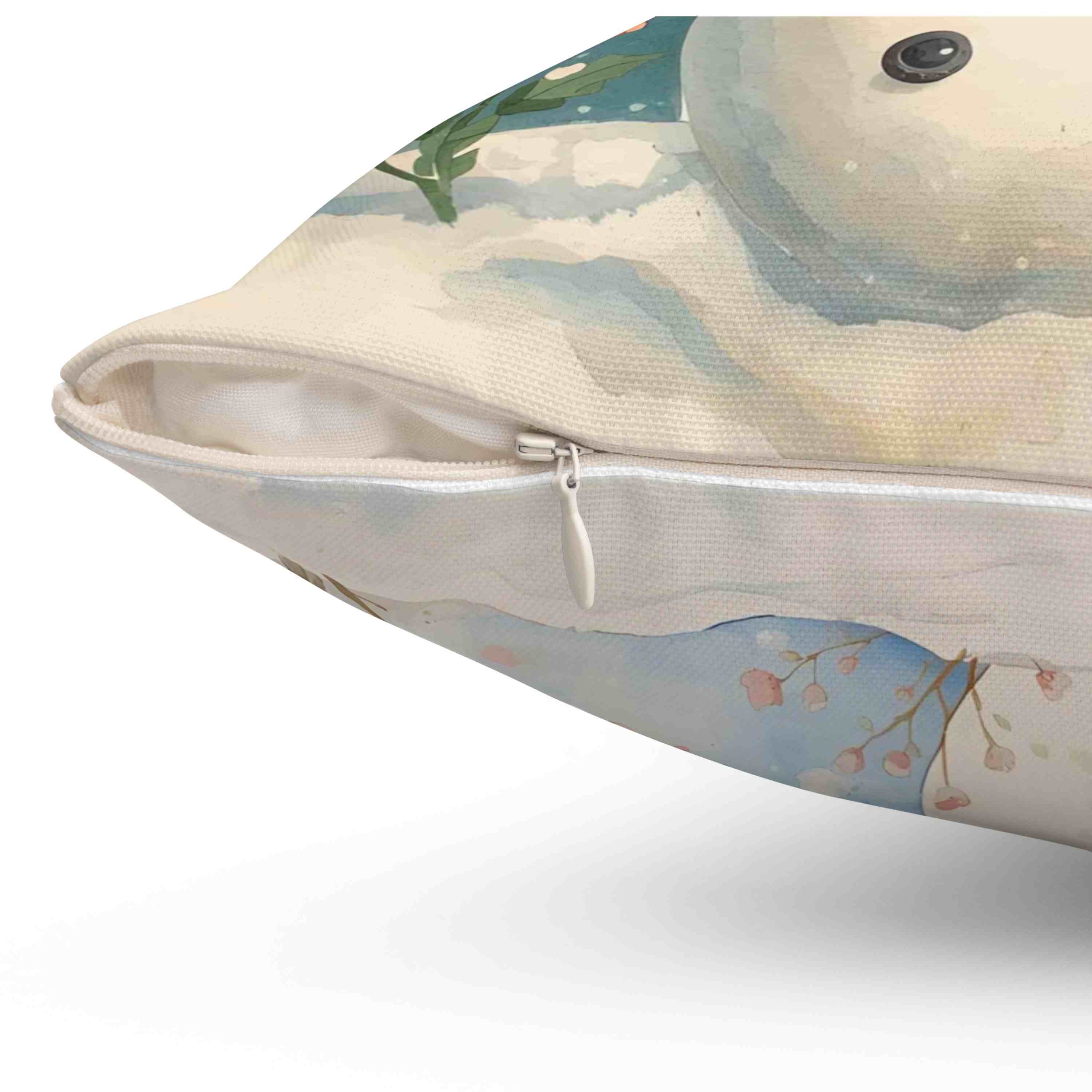 Cozy Holiday Snowwoman Pillow, Decorative Throw Cushion for Winter, Christmas Home Decor, Snowman Decor, Seasonal Gift Idea product thumbnail image