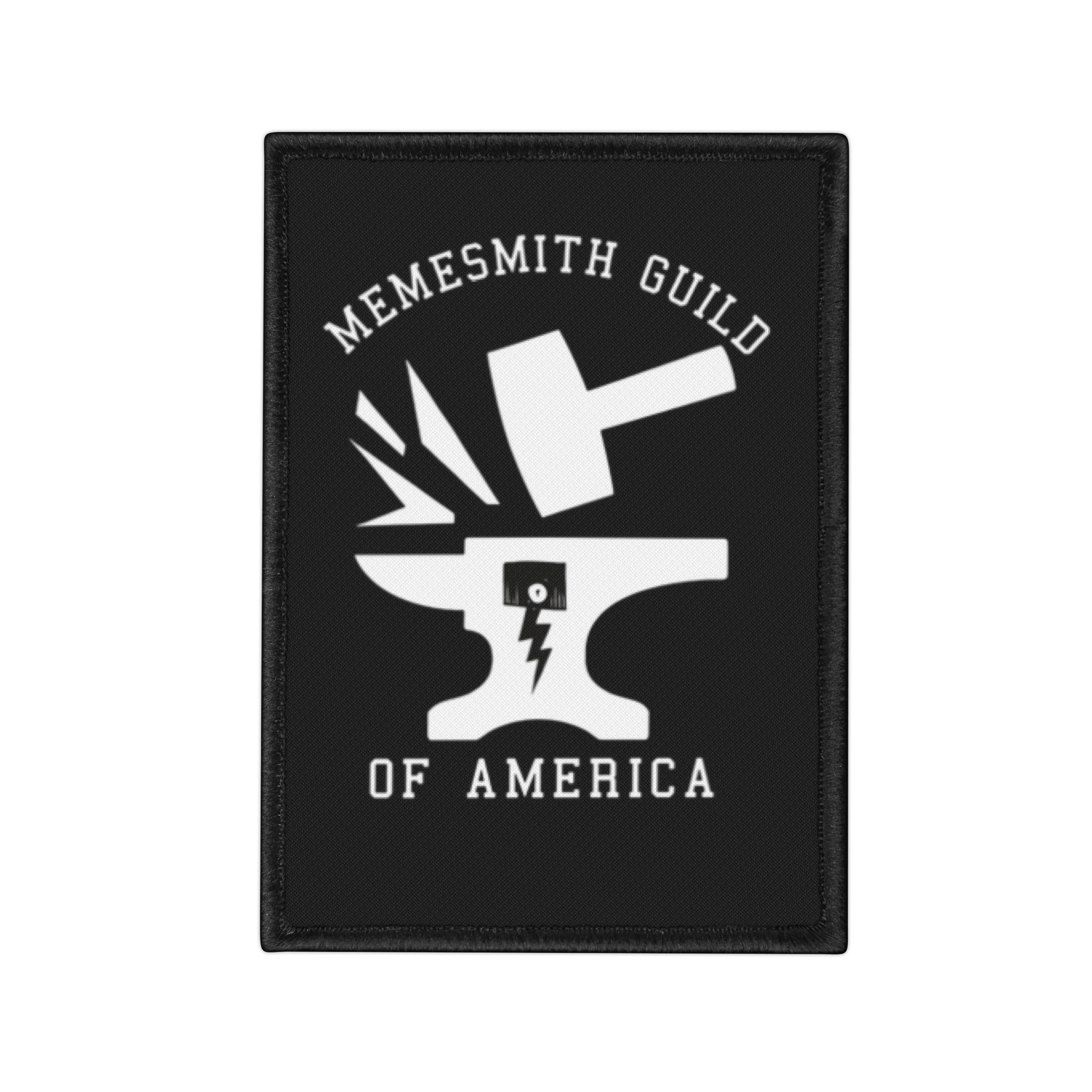 MGA Iron On Patch WHITE product thumbnail image