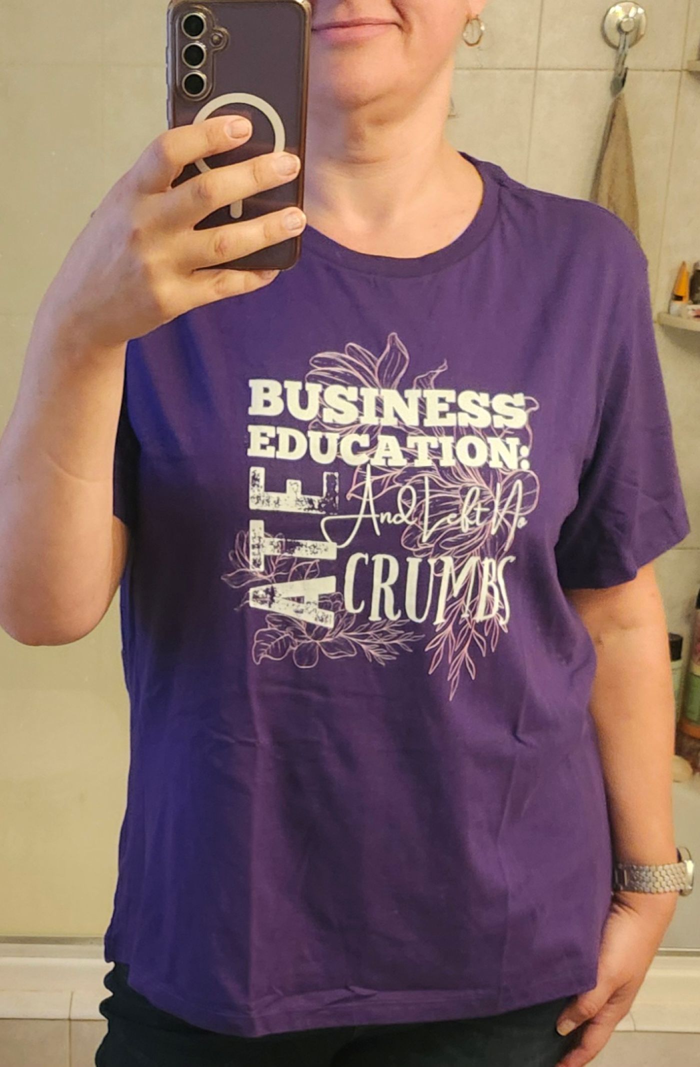Women's Empowerment Tee, Business Motivation Top, Casual Cotton Shirt, Inspirational Apparel, Gift for Entrepreneurs, Adult Education [...] product thumbnail image