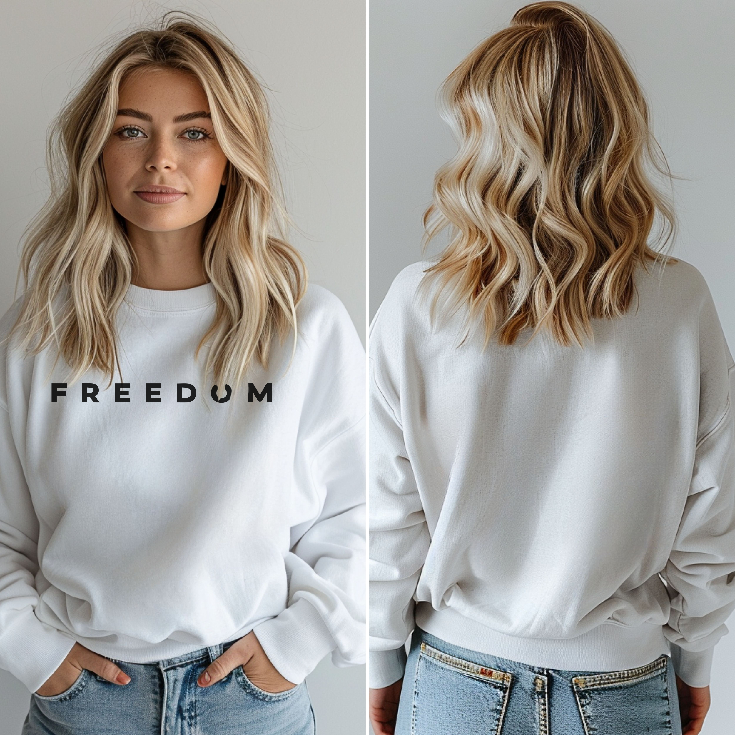 Freedom Sweatshirt – Inspired by Charlie Kirk product thumbnail image Freedom Sweatshirt – Inspired by Charlie Kirk product thumbnail image