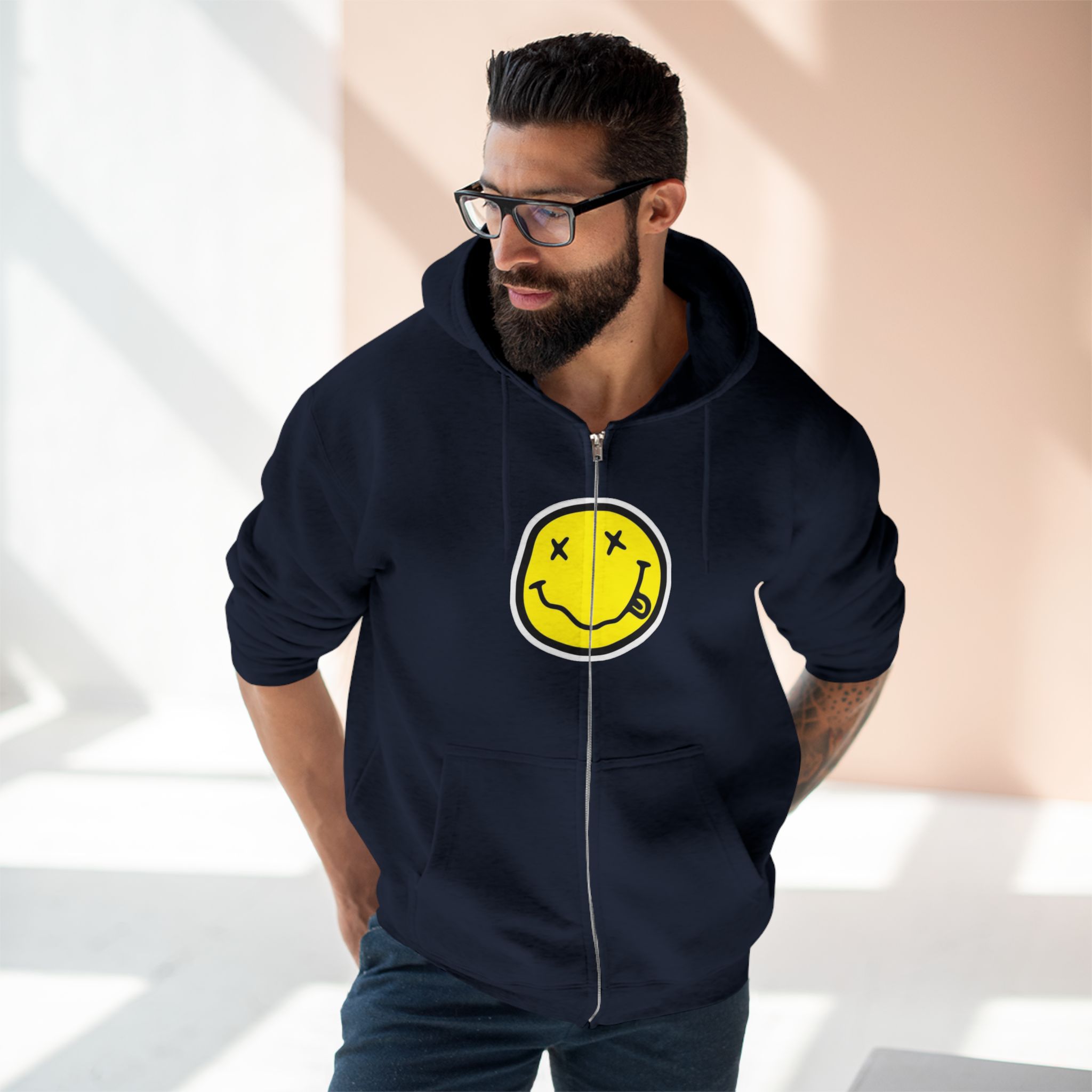 Personalized Zip Hoodie, Custom Hooded Sweatshirt, Cozy Outerwear for All Seasons, Perfect Gift for Friends, Unisex Casual Wear, Holidays product thumbnail image Personalized Zip Hoodie, Custom Hooded Sweatshirt, Cozy Outerwear for All Seasons, Perfect Gift for Friends, Unisex Casual Wear, Holidays product thumbnail image