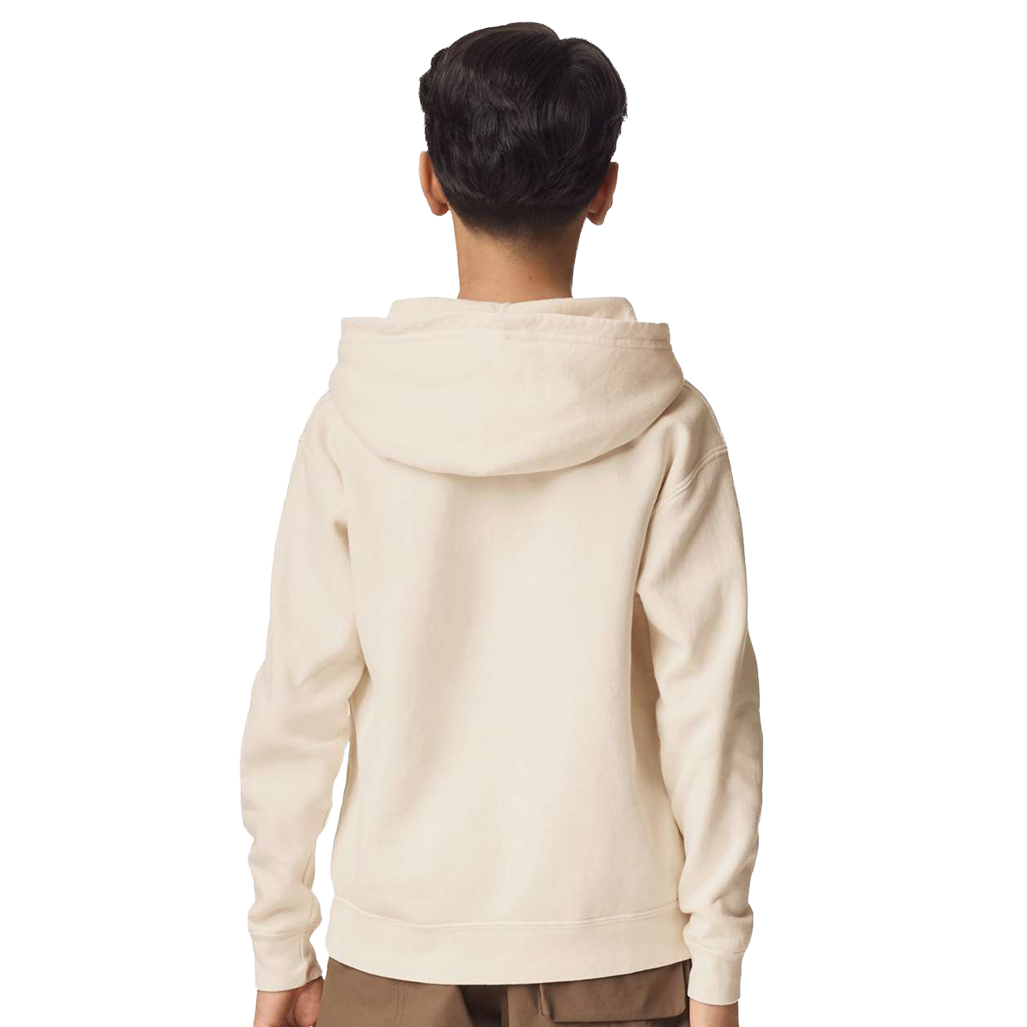 Personalized Lightweight Youth Hooded Sweatshirt, Casual Wear, Custom Birthday Gift, Holiday Apparel, Comfortable Sweater for ages 10-16 years product thumbnail image