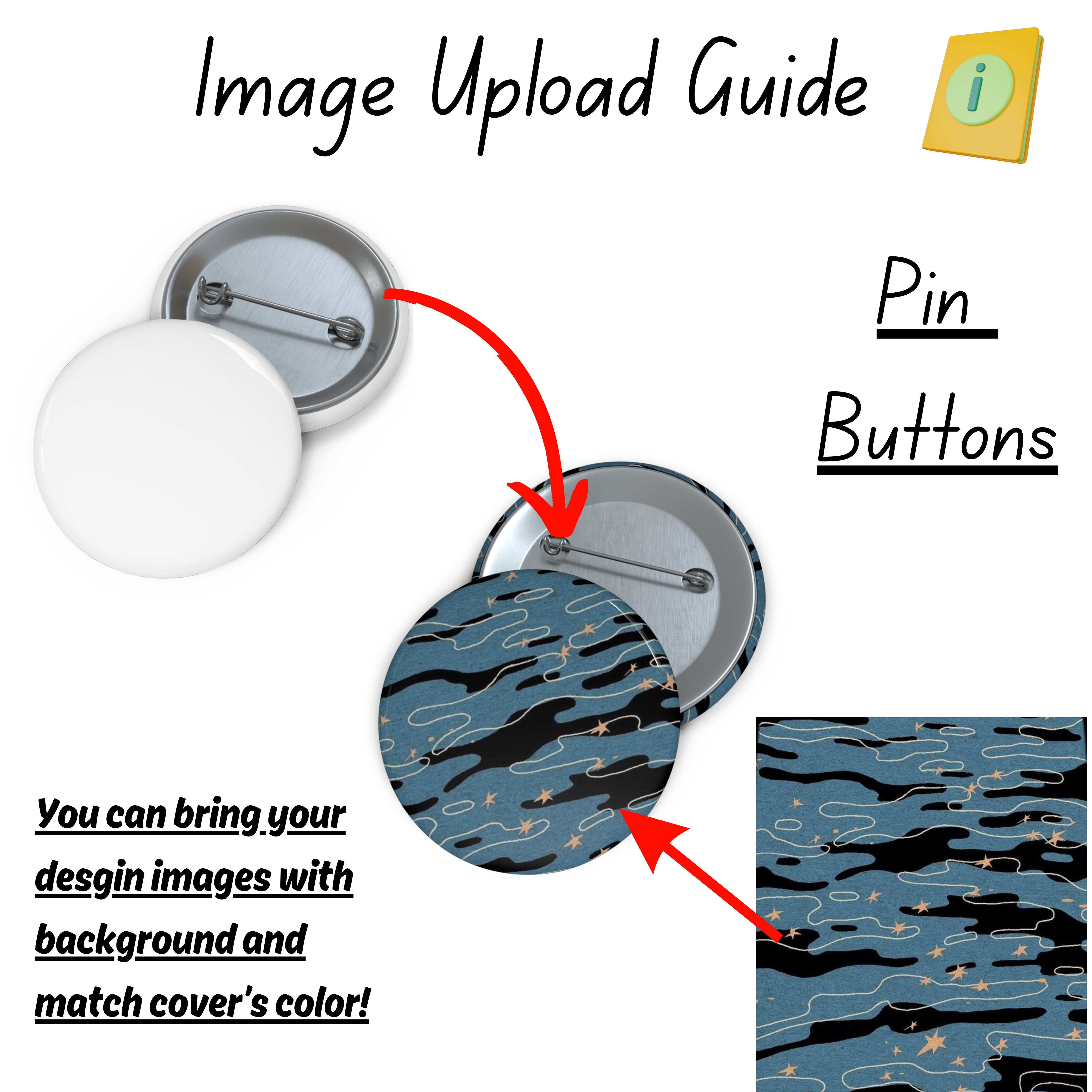 Personalized Pin Buttons, Custom Badges for Events, Party, Kids, Crafts, Fashion, Accessory Statements, Birthday Anniversary Weddings Gifts for Her/Him product thumbnail image Personalized Pin Buttons, Custom Badges for Events, Party, Kids, Crafts, Fashion, Accessory Statements, Birthday Anniversary Weddings Gifts for Her/Him product thumbnail image