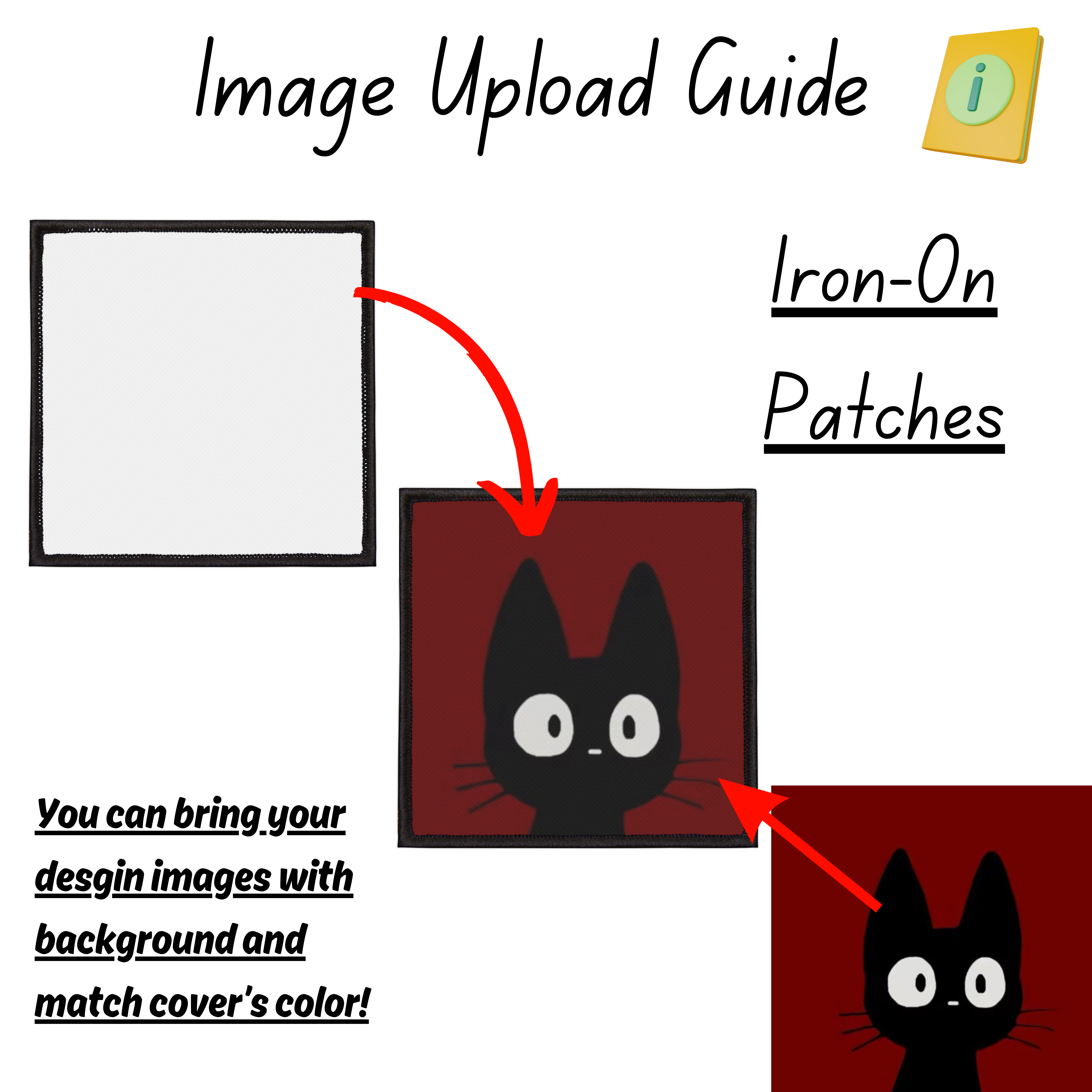 Personalized Iron-On Patches, Creative Fashion, Clothing Accessories, Clothing Decor, Craft Lovers, Custom Birthdays Anniversary Weddings Gifts for Her/Him product thumbnail image Personalized Iron-On Patches, Creative Fashion, Clothing Accessories, Clothing Decor, Craft Lovers, Custom Birthdays Anniversary Weddings Gifts for Her/Him product thumbnail image