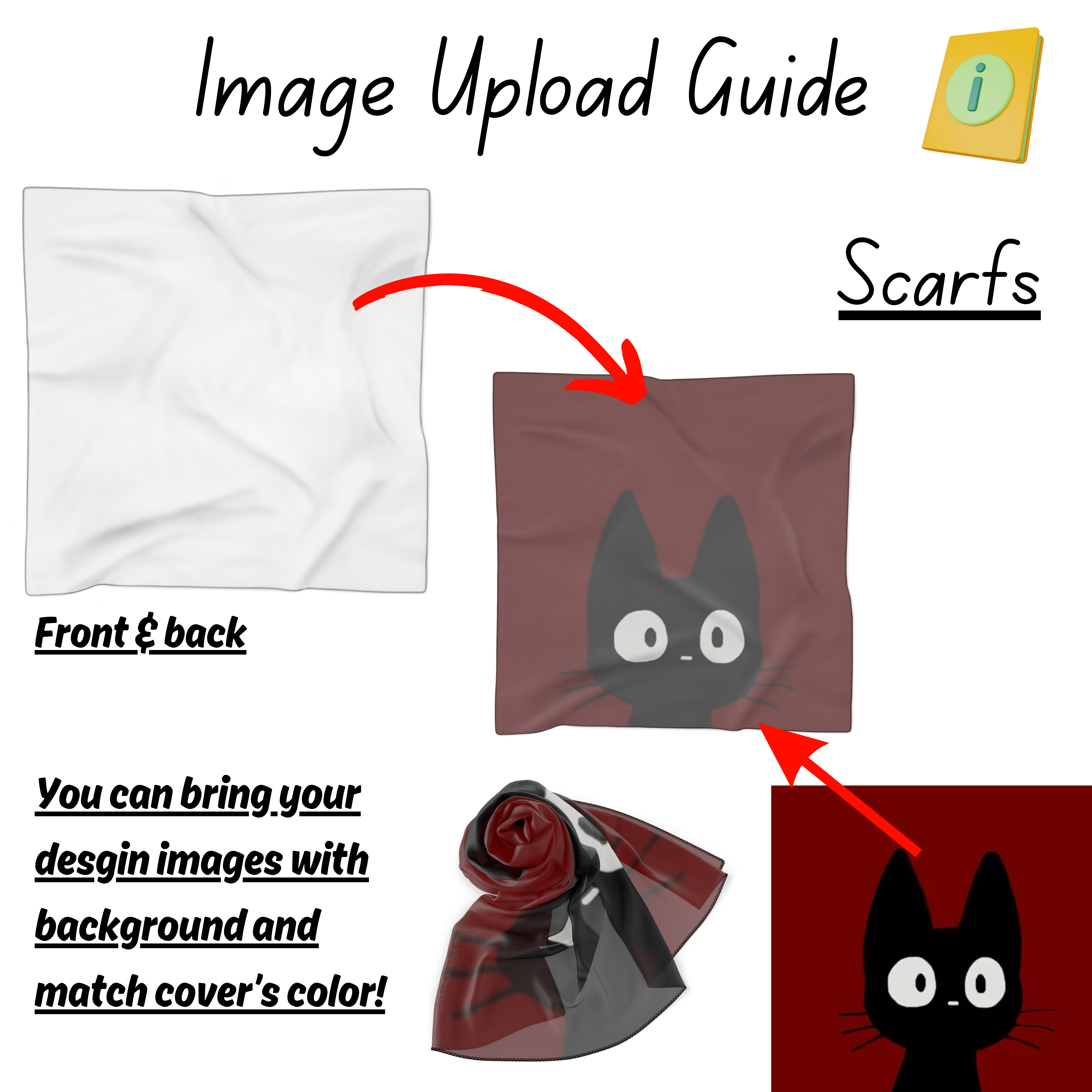 Personalized Poly Scarf, Fashion Accessory, All Seasons, Light-weight Layering, Gifting, Fashion Occasions, Hijab Style, Gift for Her product thumbnail image Personalized Poly Scarf, Fashion Accessory, All Seasons, Light-weight Layering, Gifting, Fashion Occasions, Hijab Style, Gift for Her product thumbnail image