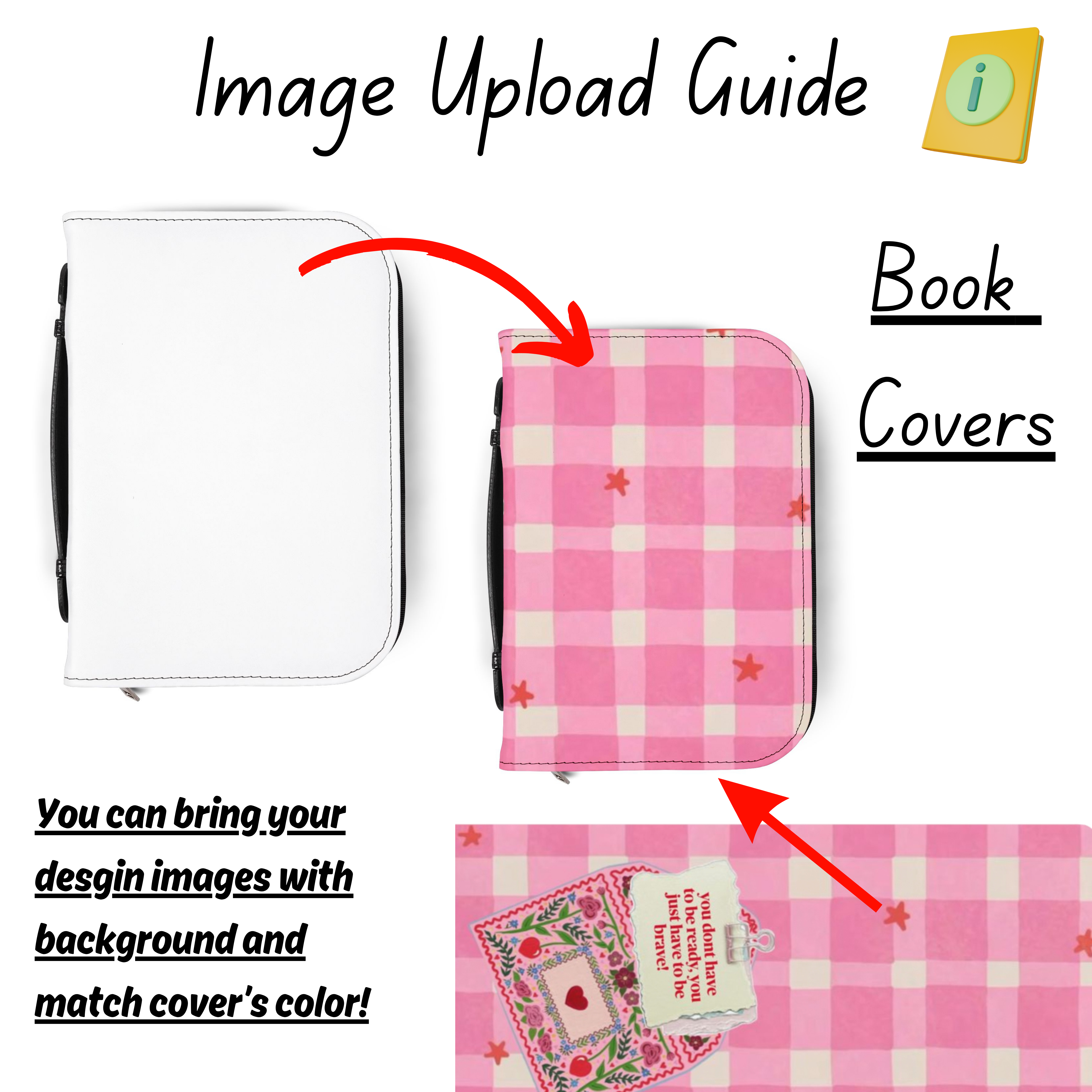 Personalized Book Cover with handle, 100% PU Leather Cover, Journals, Note Taking, Religious Covers, Aesthetic Book Covers, Reading Lovers, Gift for Her/Him product thumbnail image Personalized Book Cover with handle, 100% PU Leather Cover, Journals, Note Taking, Religious Covers, Aesthetic Book Covers, Reading Lovers, Gift for Her/Him product thumbnail image