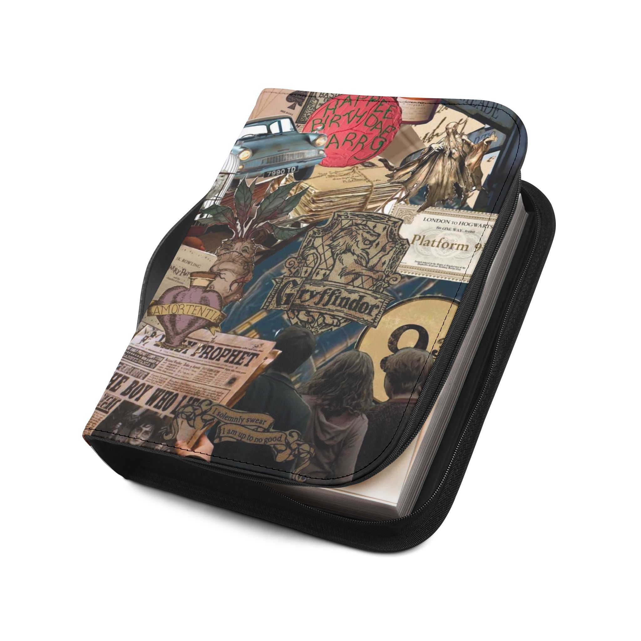 Personalized Book Cover with handle, 100% PU Leather Cover, Journals, Note Taking, Religious Covers, Aesthetic Book Covers, Reading Lovers, Gift for Her/Him