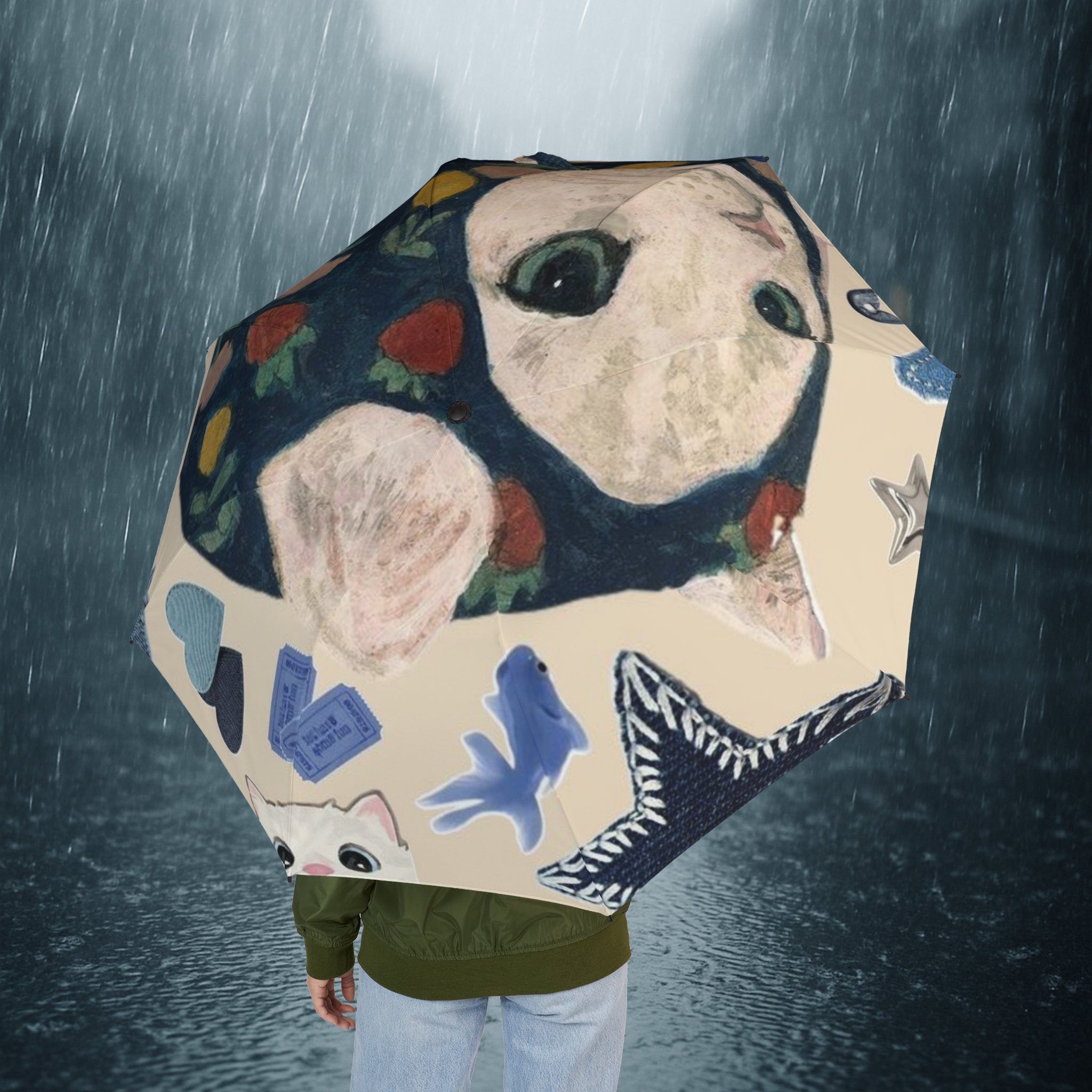 Personalized Foldable Umbrella, Aesthetic Vibes, Compact Travel Umbrella, Rain Protection, Semi-Automatic, Outdoor Essential, Weather Gear, Gifts Idea product thumbnail image Personalized Foldable Umbrella, Aesthetic Vibes, Compact Travel Umbrella, Rain Protection, Semi-Automatic, Outdoor Essential, Weather Gear, Gifts Idea product thumbnail image