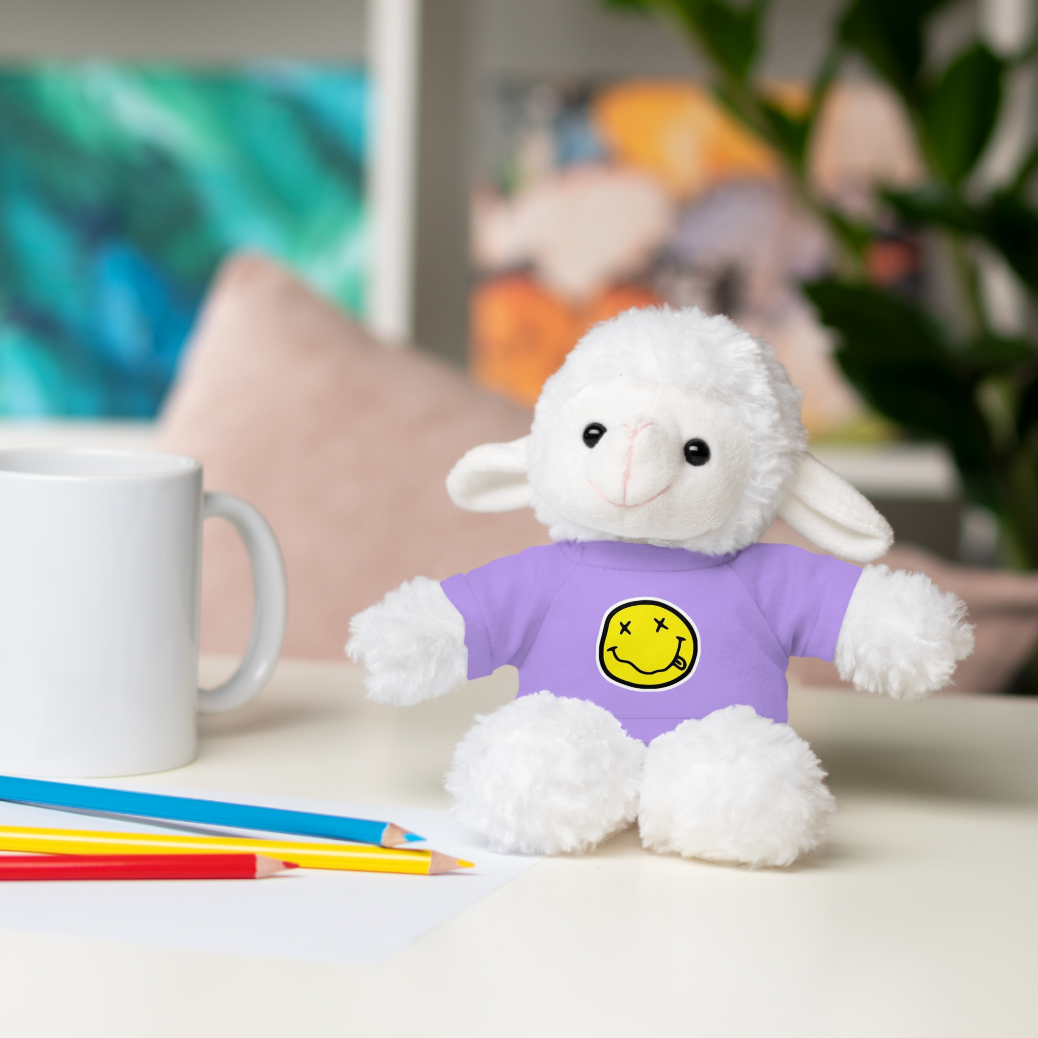 Personalized Plush Toy T-shirt, Bear Punny Sheep Jaguar Panda Lion, Baby Showers Gift, Holiday, Cuddle Buddy, Stuffed Animals, Perfect Birthdays Gift for Kids & Adluts product thumbnail image Personalized Plush Toy T-shirt, Bear Punny Sheep Jaguar Panda Lion, Baby Showers Gift, Holiday, Cuddle Buddy, Stuffed Animals, Perfect Birthdays Gift for Kids & Adluts product thumbnail image