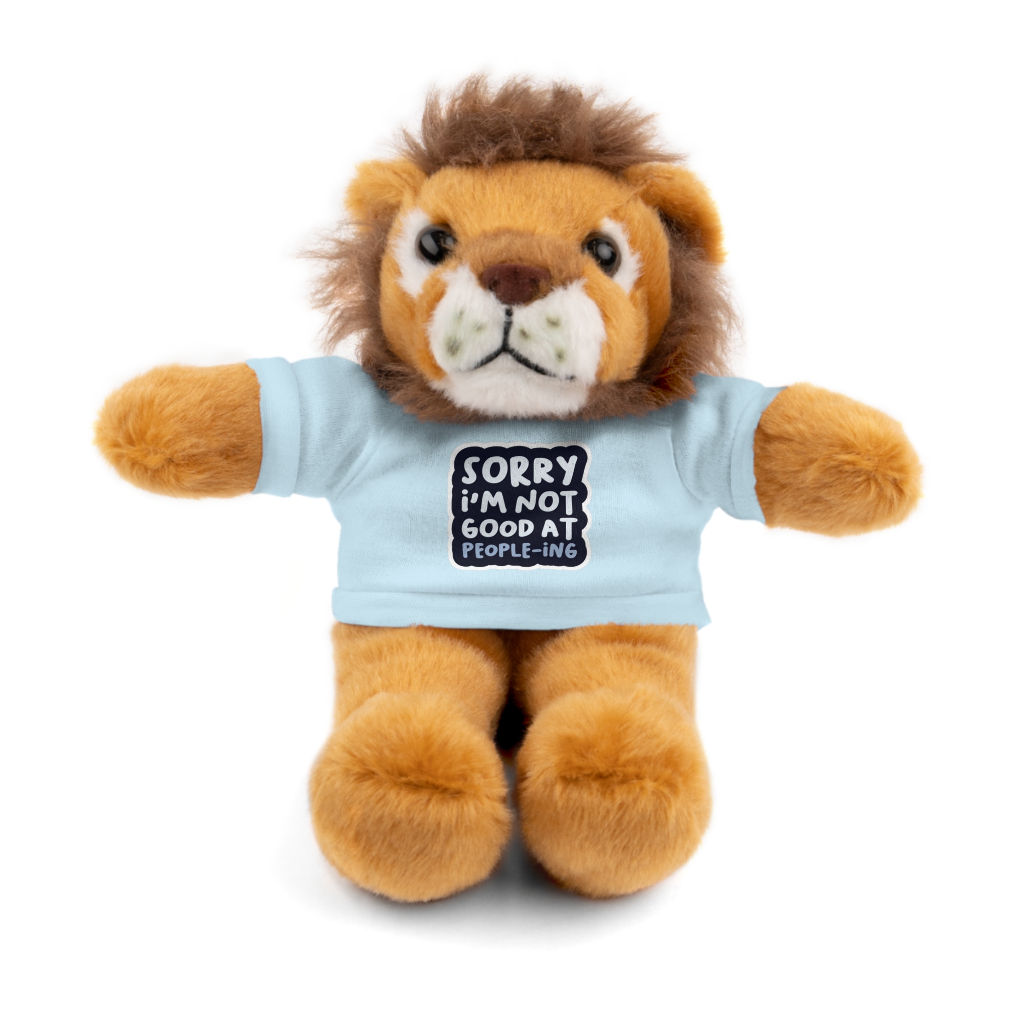 Personalized Plush Toy T-shirt, Bear Punny Sheep Jaguar Panda Lion, Baby Showers Gift, Holiday, Cuddle Buddy, Stuffed Animals, Perfect Birthdays Gift for Kids & Adluts product thumbnail image Personalized Plush Toy T-shirt, Bear Punny Sheep Jaguar Panda Lion, Baby Showers Gift, Holiday, Cuddle Buddy, Stuffed Animals, Perfect Birthdays Gift for Kids & Adluts product thumbnail image