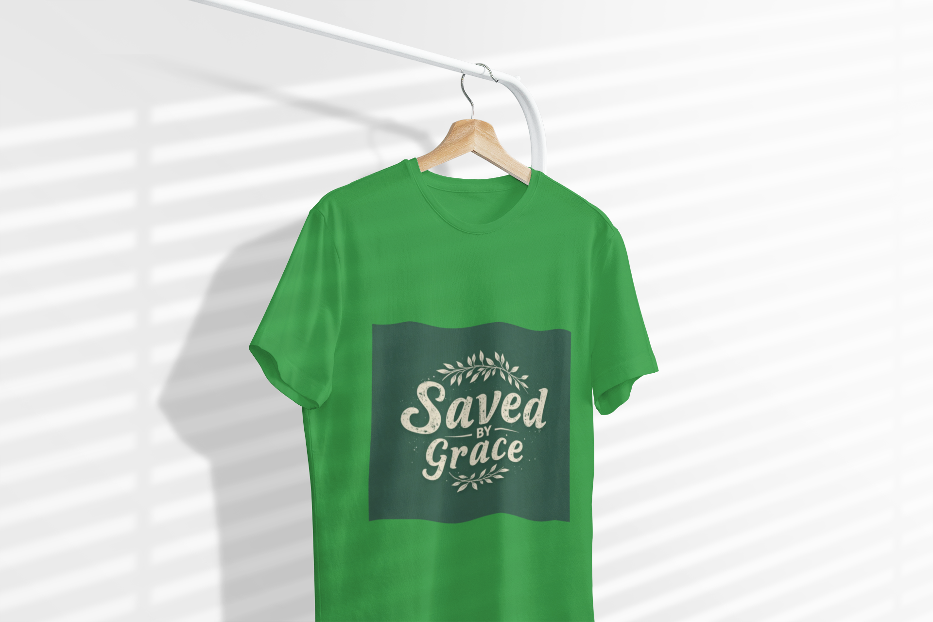 Saved by Grace Inspirational Unisex Tee product thumbnail image