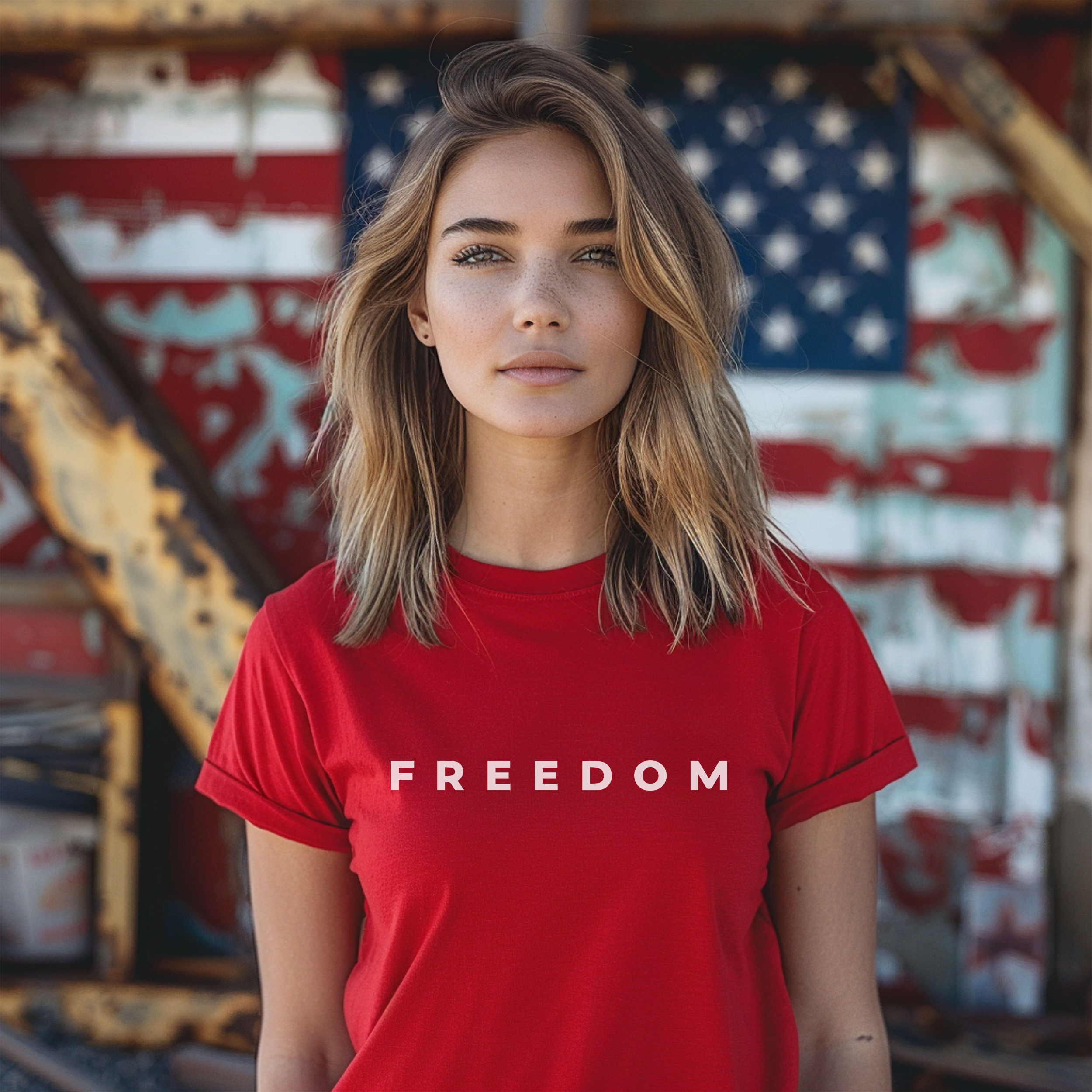 FREEDOM Charlie Kirk Tshirt FREEDOM Charlie Kirk Tshirt