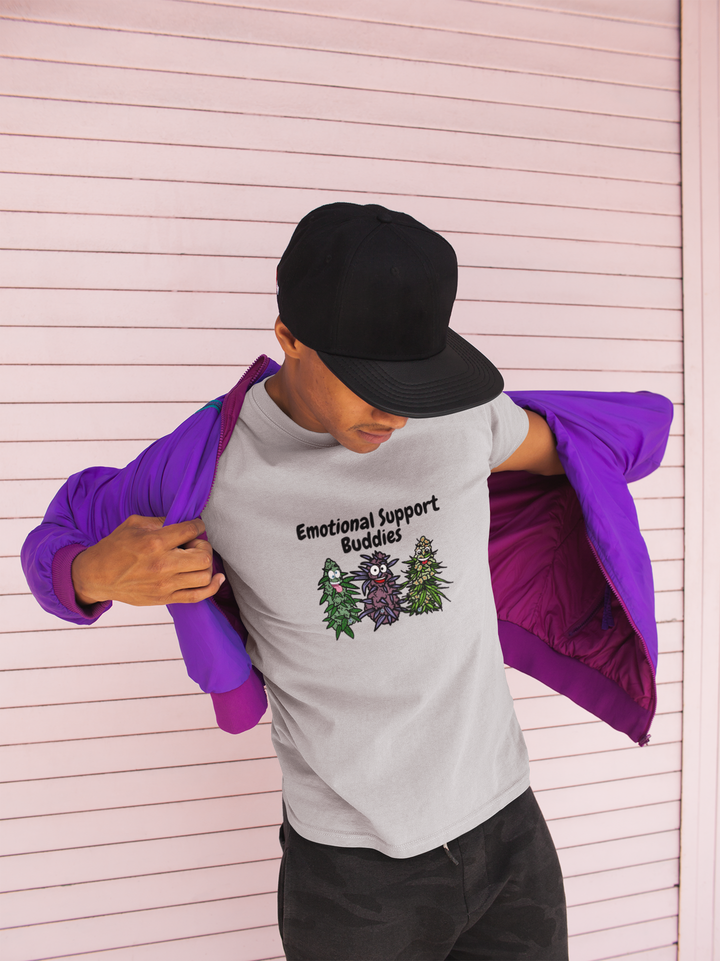 Emotional Support Buddies Soft Style T-Shirt product thumbnail image