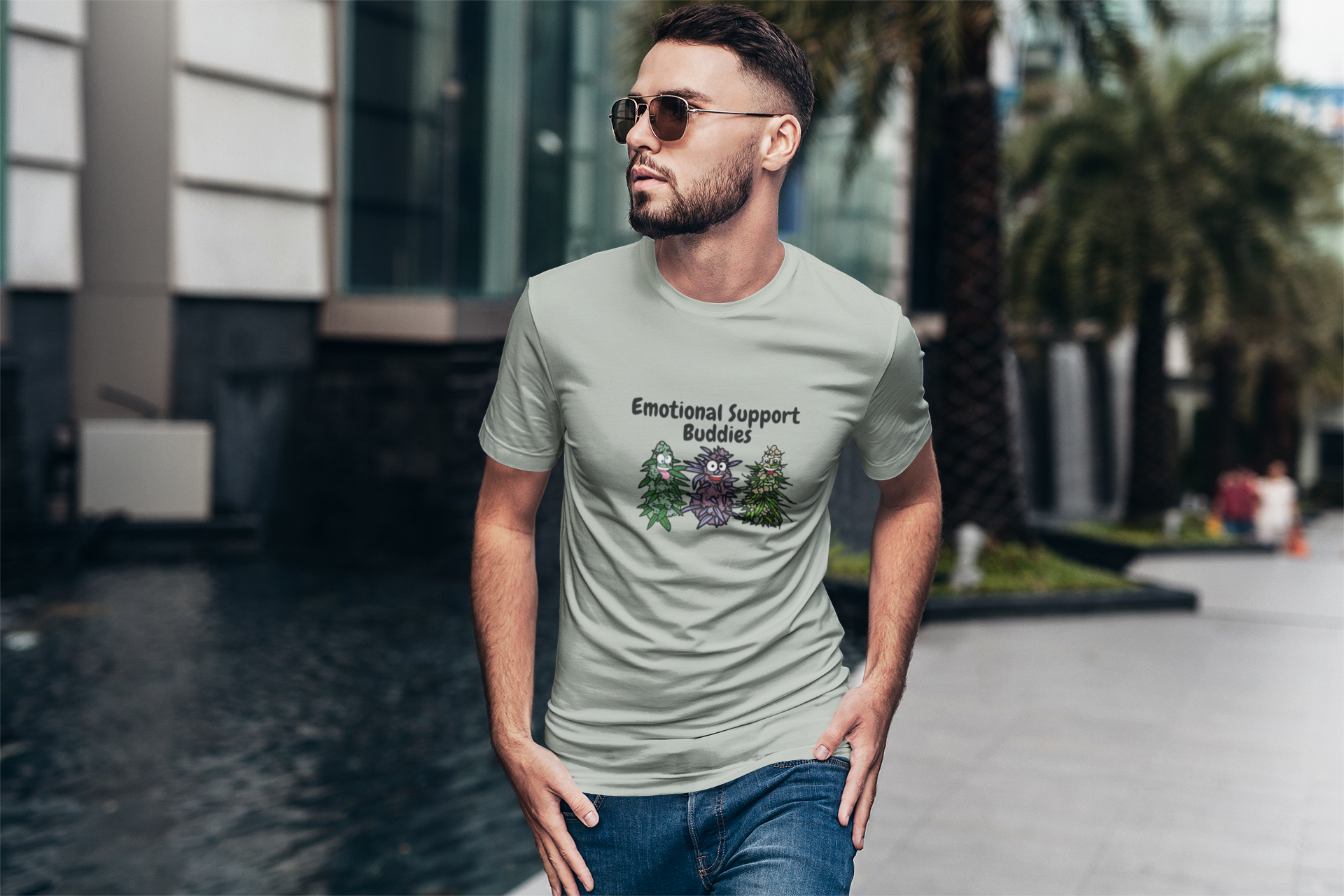 Emotional Support Buddies Soft Style T-Shirt product thumbnail image