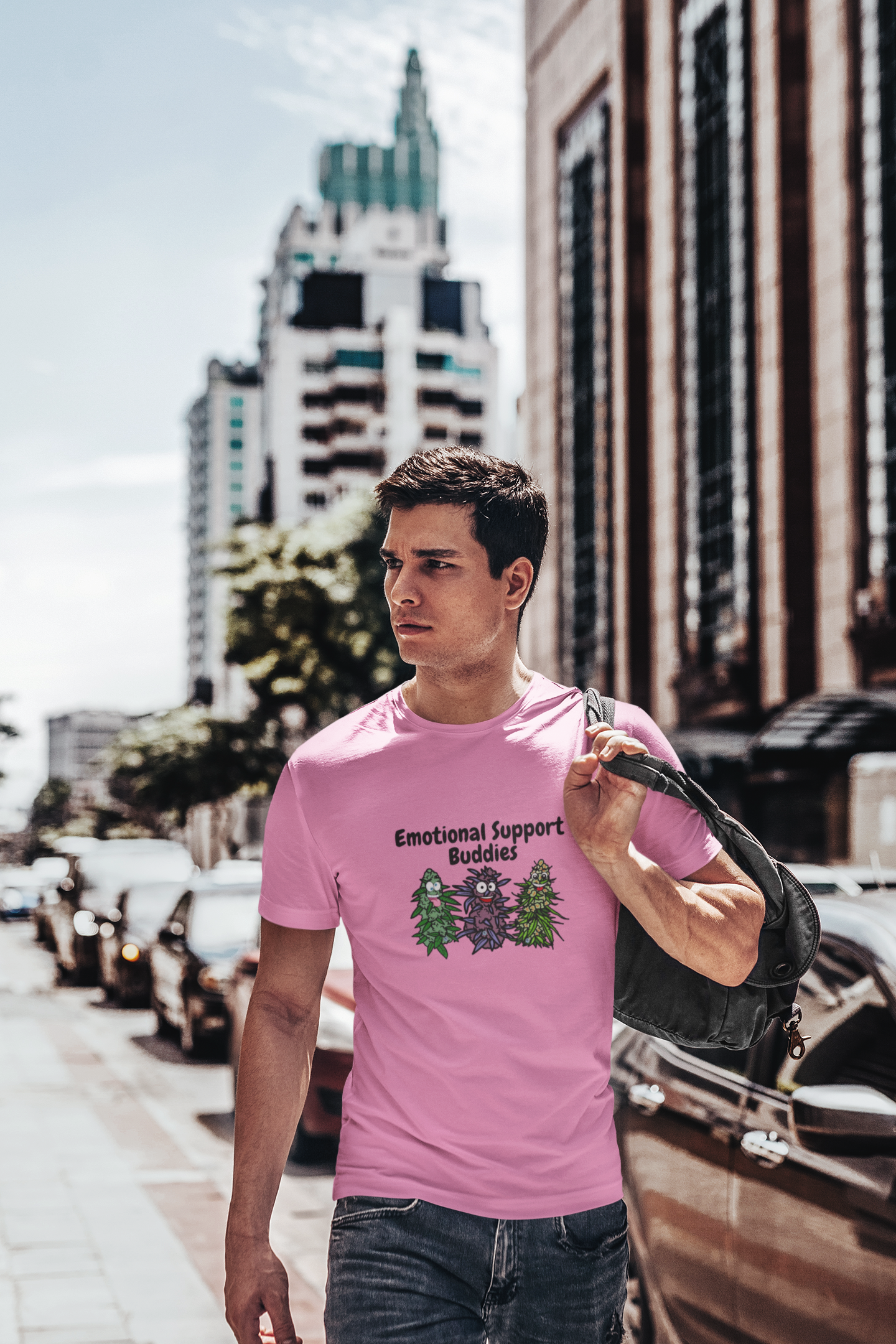 Emotional Support Buddies Soft Style T-Shirt product thumbnail image