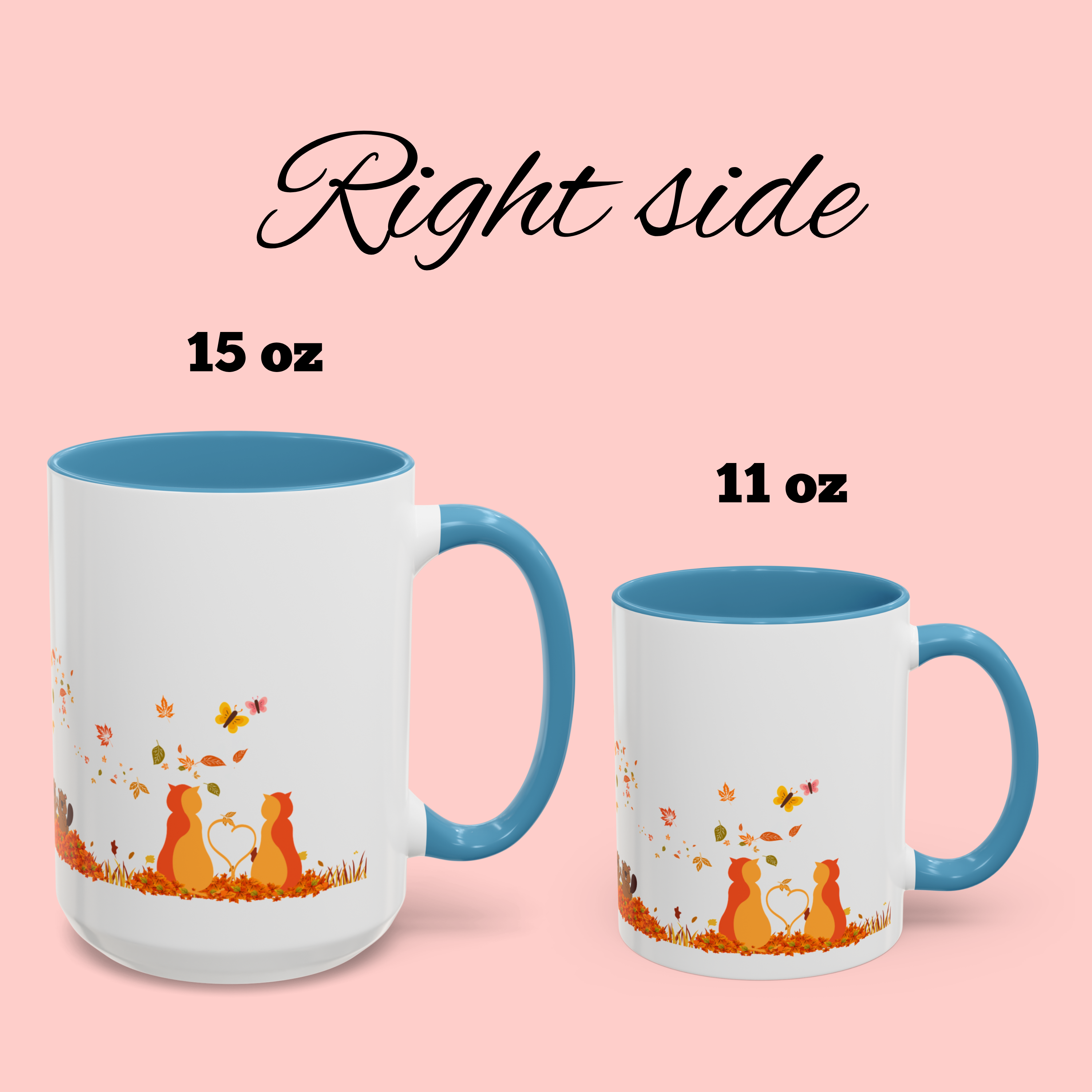 Cat Coffee Mug for Fall, Cute Animal Coffee Cup, Fall-Themed Drinkware, Gifts for Cat Lovers, Home Decor, Seasonal Mug product thumbnail image Cat Coffee Mug for Fall, Cute Animal Coffee Cup, Fall-Themed Drinkware, Gifts for Cat Lovers, Home Decor, Seasonal Mug product thumbnail image