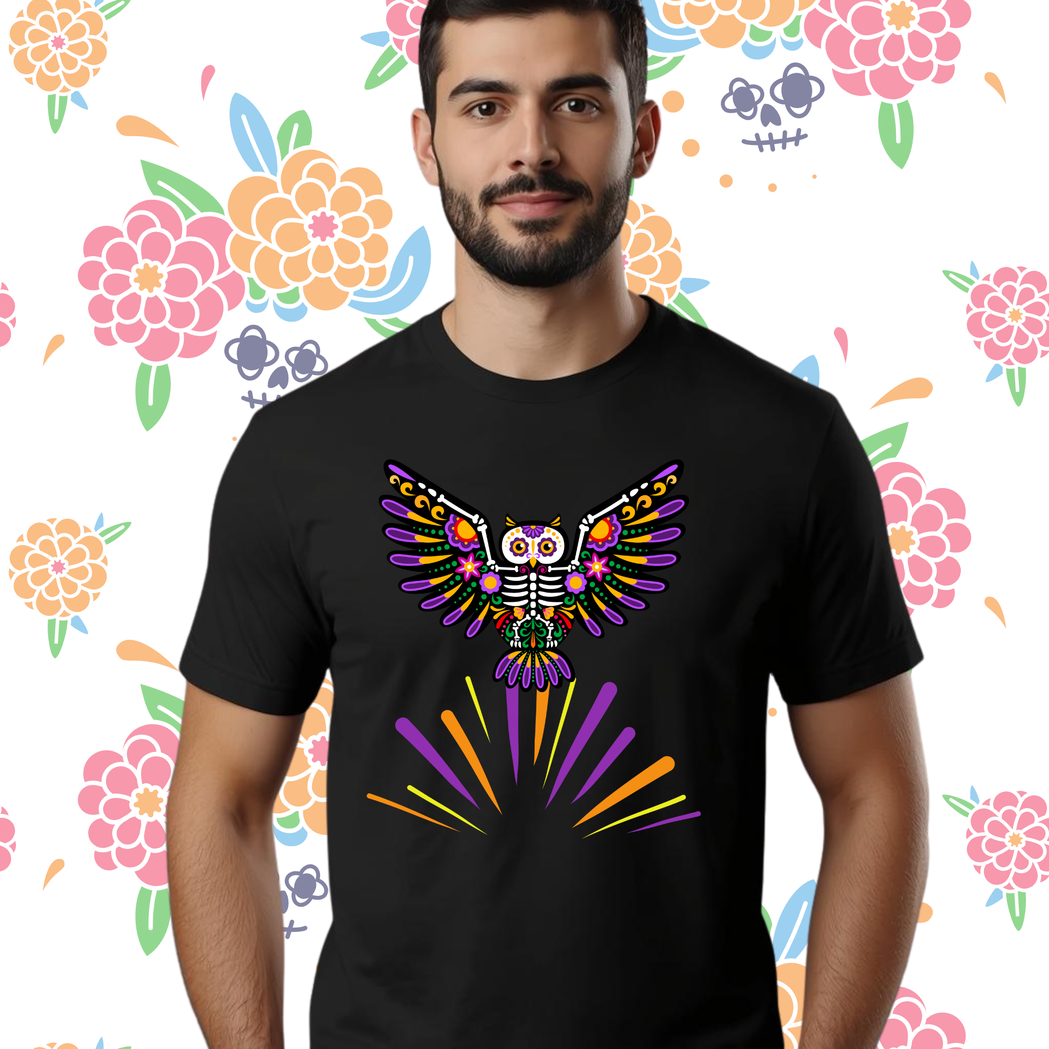 Día de los Muertos Shirt – Festive T-Shirt for Halloween & Day of the Dead product thumbnail image Día de los Muertos Shirt – Festive T-Shirt for Halloween & Day of the Dead product thumbnail image