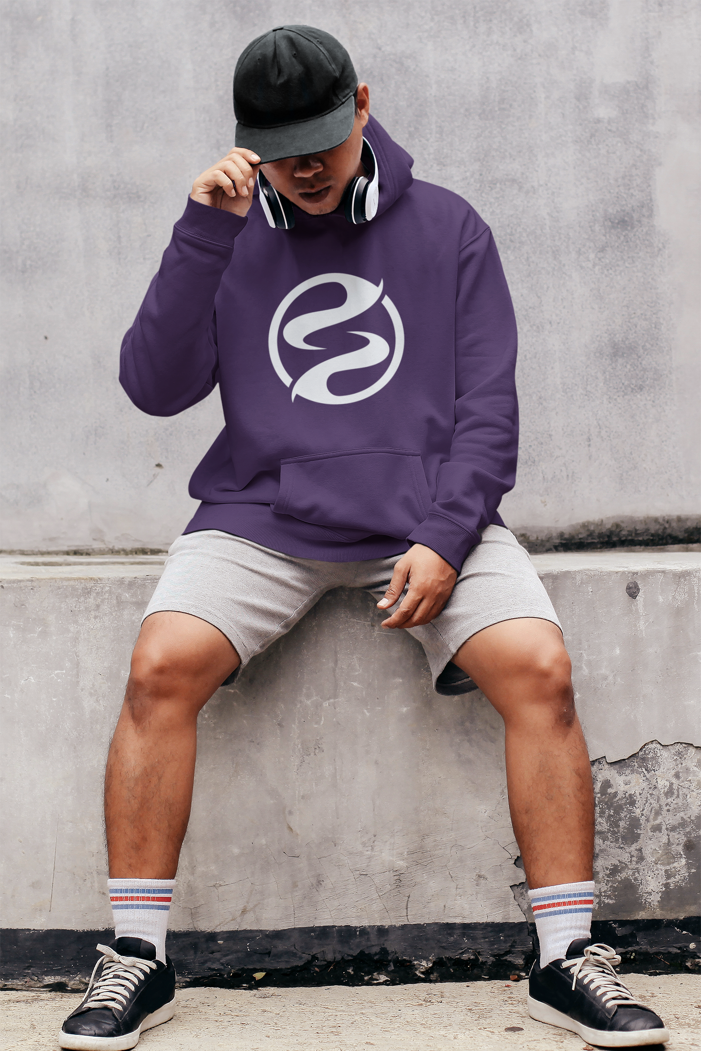 Cozy Unisex Hoodie with Minimalist Logo | Perfect for Casual Wear, Gift for Friends, Unisex Fleece, Layering, Everyday Comfort product thumbnail image