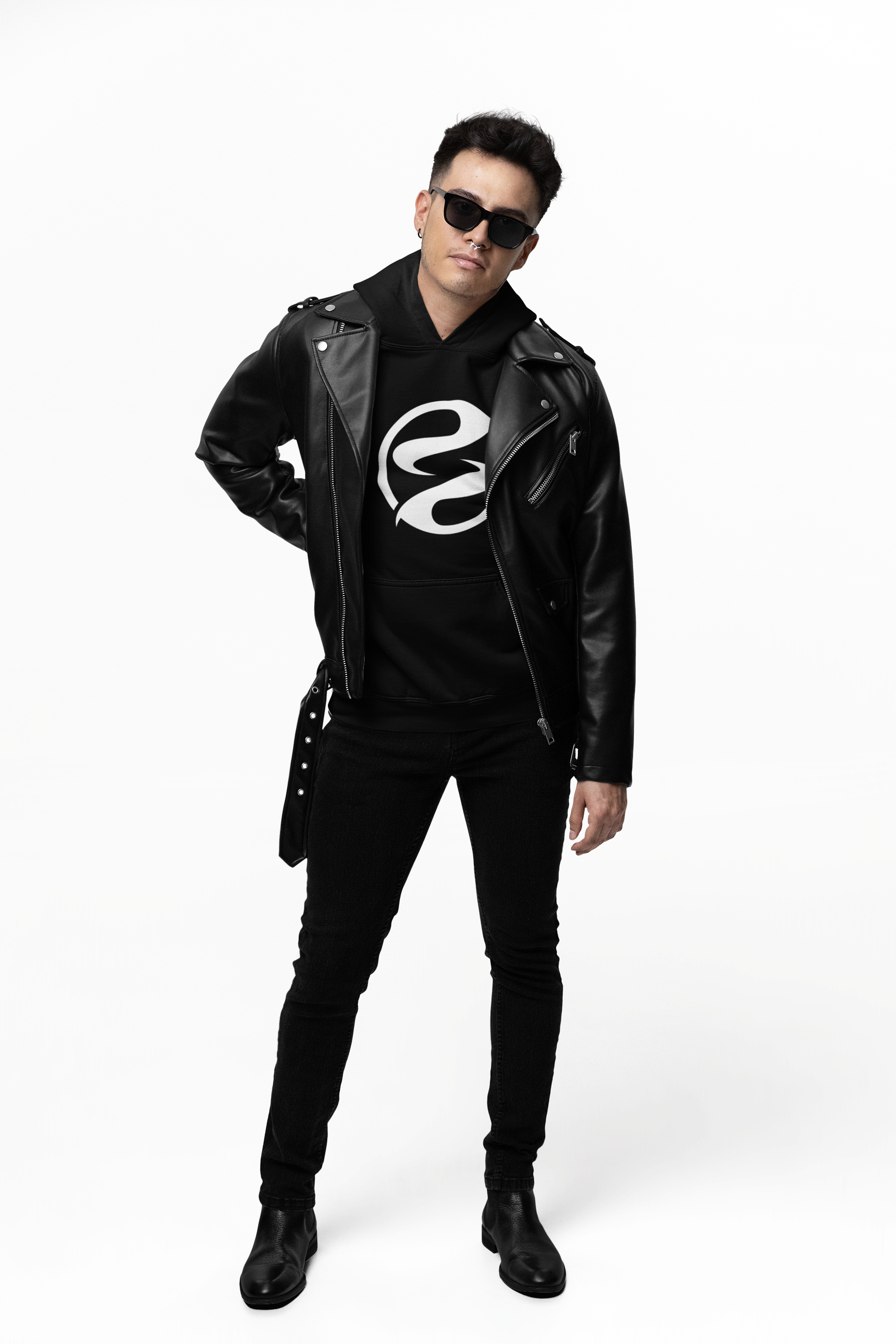 Cozy Unisex Hoodie with Official Sentia Styles Minimalist Logo | Perfect for Casual Wear, Gift for Friends, Unisex Fleece, Layering, Everyday Comfort