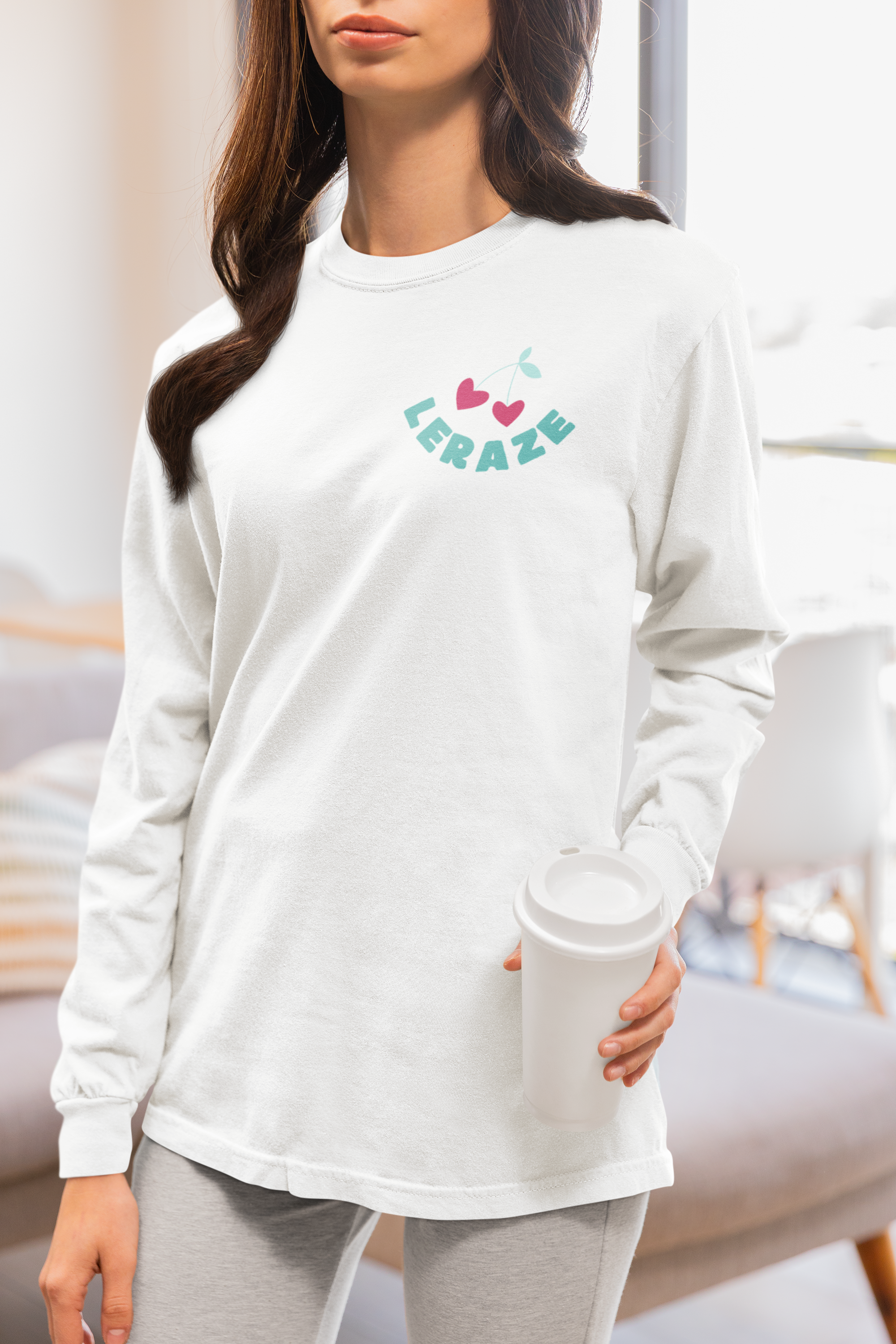 Crown ,Unisex Long Sleeve T-Shirt Leraze Limited Edition product thumbnail image Crown ,Unisex Long Sleeve T-Shirt Leraze Limited Edition product thumbnail image