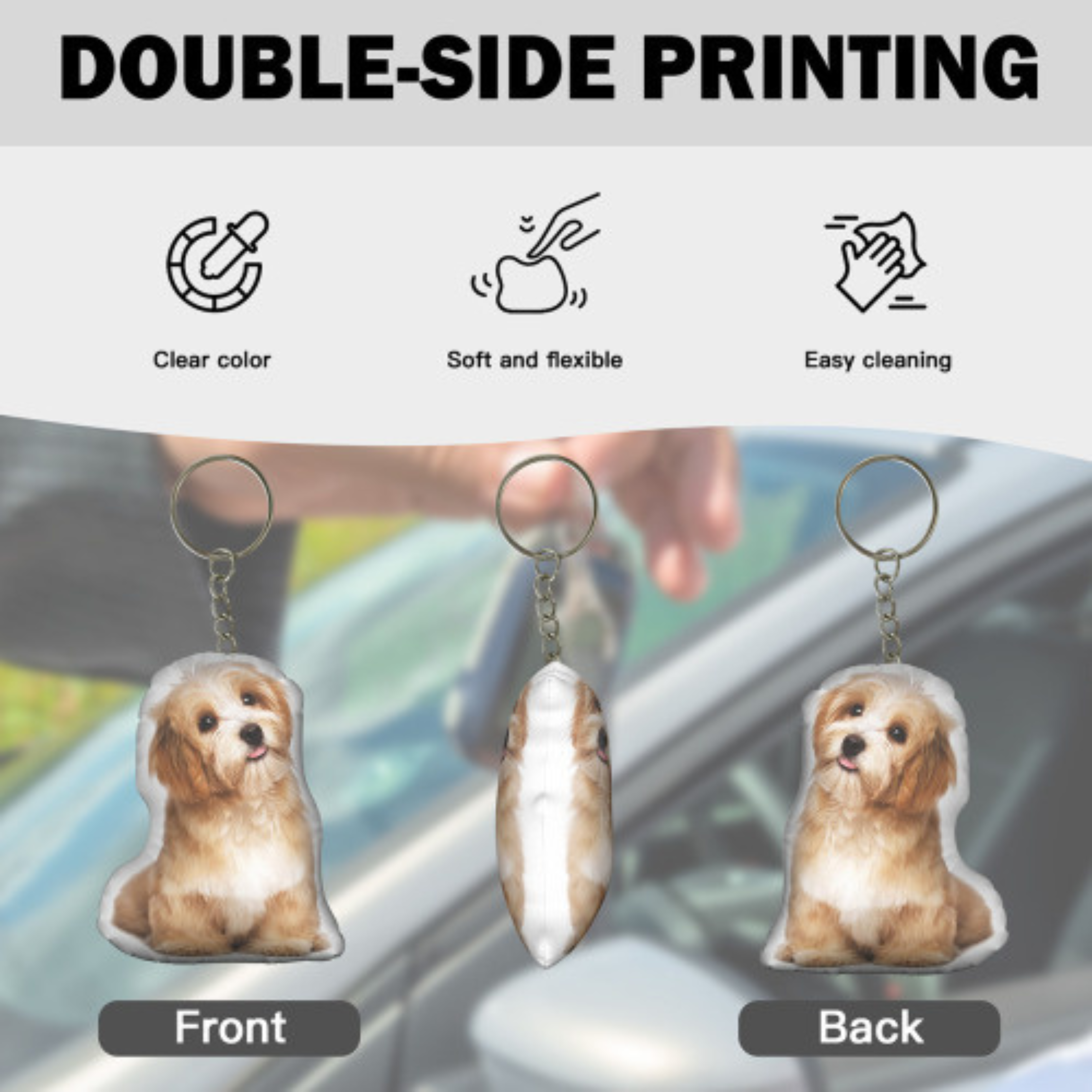 Personalized Mini Plush Keychain, Custom Shape, Cute Plushy Charm, Unique Key Holder, Soft Toy Decoration, Home Accessory, Birthdays Gift Idea product thumbnail image Personalized Mini Plush Keychain, Custom Shape, Cute Plushy Charm, Unique Key Holder, Soft Toy Decoration, Home Accessory, Birthdays Gift Idea product thumbnail image