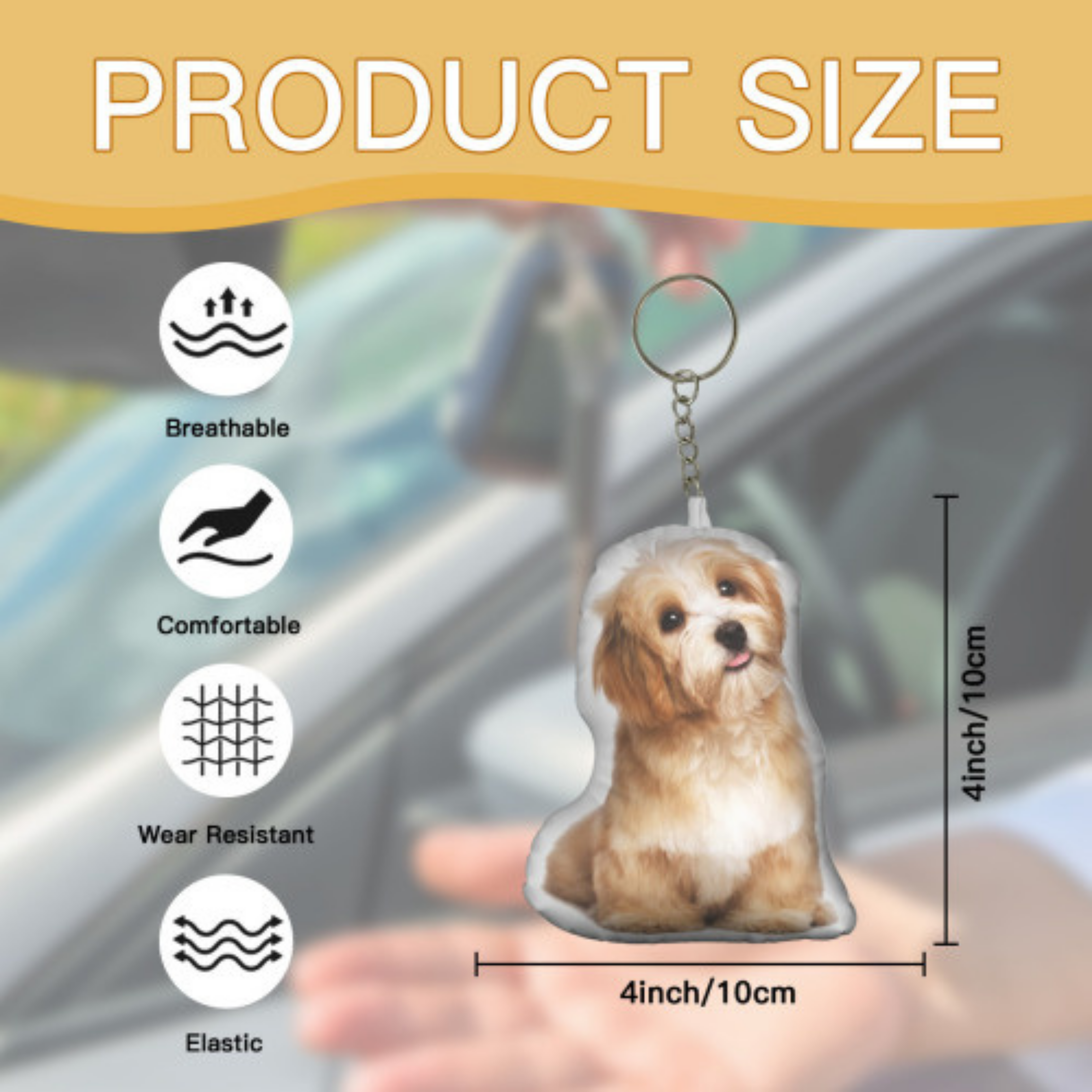 Personalized Mini Plush Keychain, Custom Shape, Cute Plushy Charm, Unique Key Holder, Soft Toy Decoration, Home Accessory, Birthdays Gift Idea product thumbnail image Personalized Mini Plush Keychain, Custom Shape, Cute Plushy Charm, Unique Key Holder, Soft Toy Decoration, Home Accessory, Birthdays Gift Idea product thumbnail image