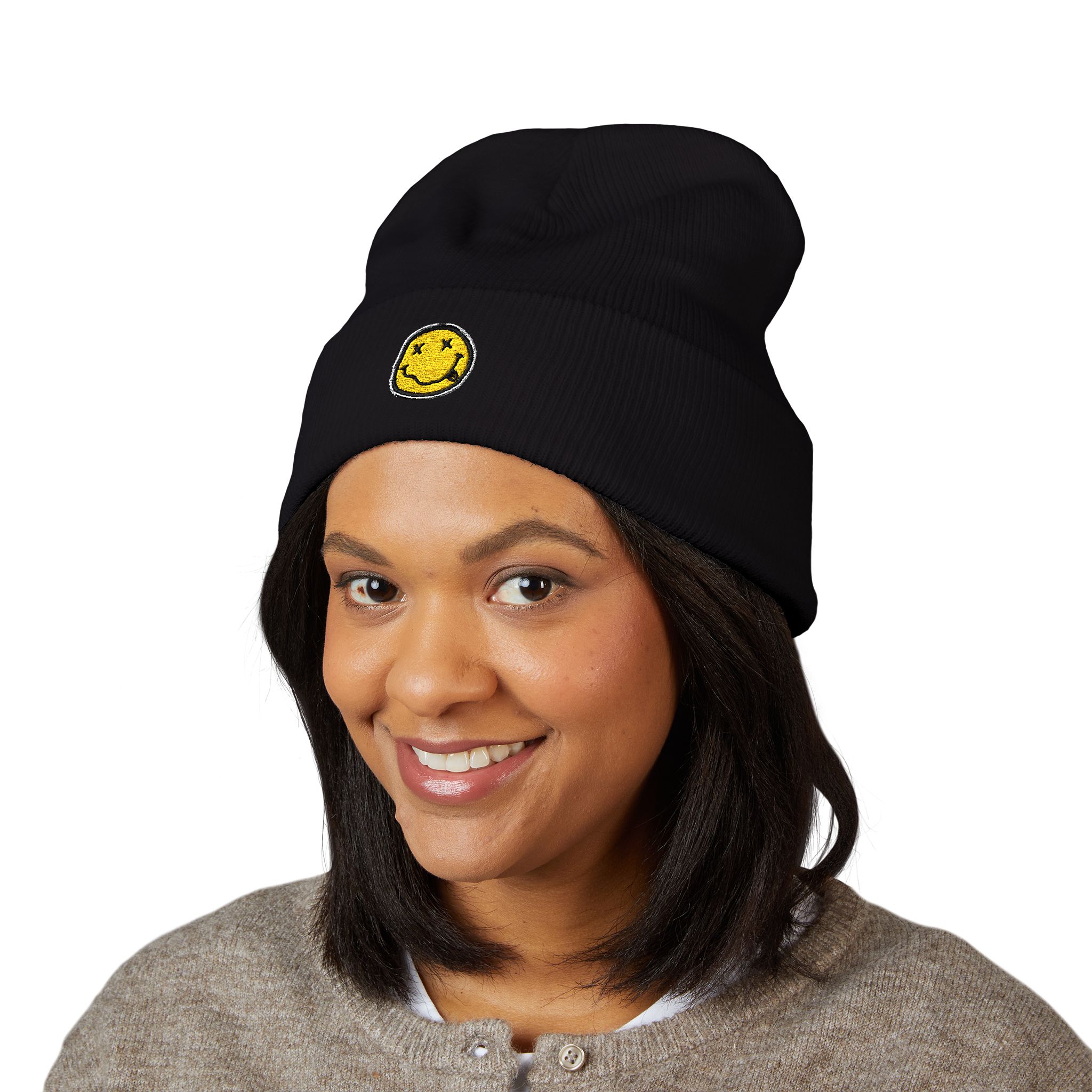 Personalized Cuffed Beanie (Embroidered), Winter Hat, Unisex Knit Hat, Custom Beanie, Winter Seasons, Cozy Accessories, Birthdays Gift idea product thumbnail image