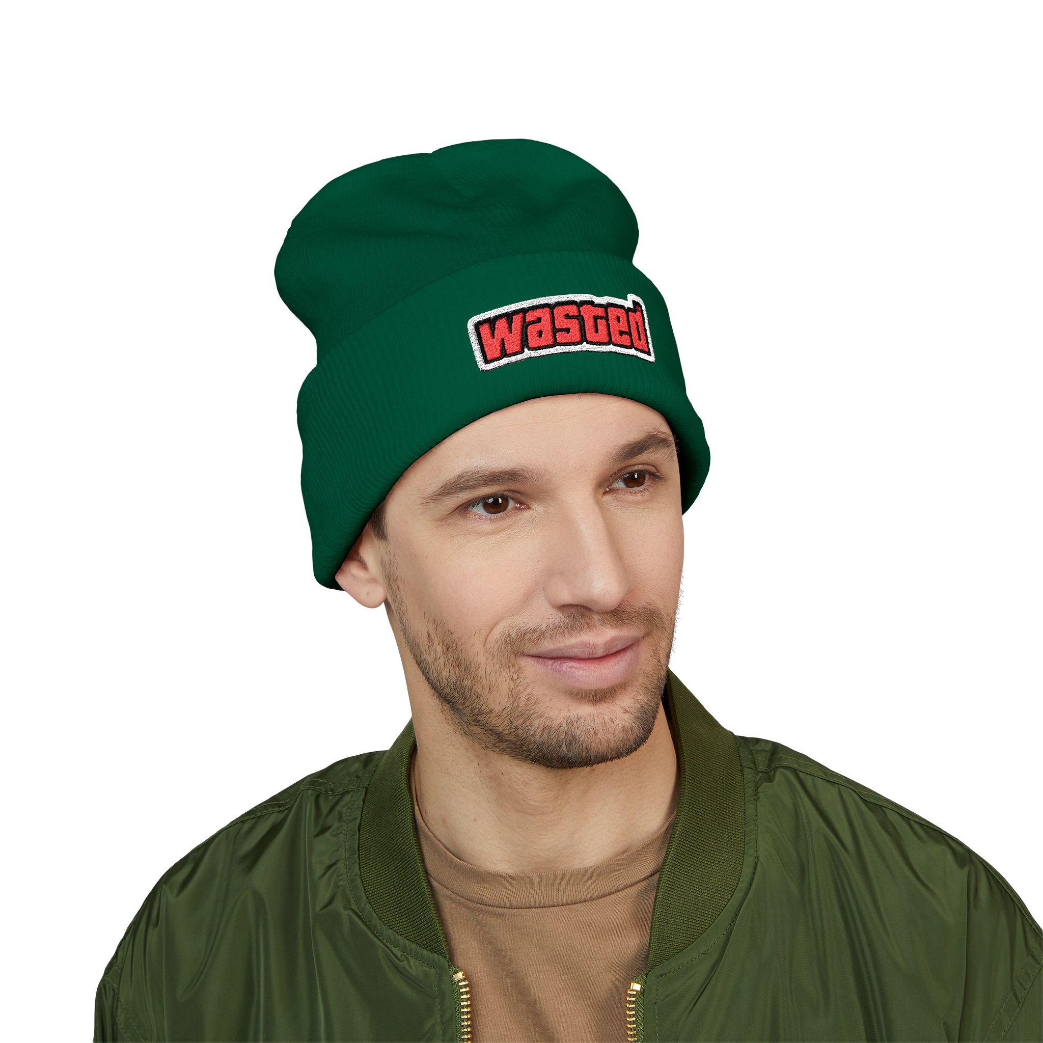Personalized Cuffed Beanie (Embroidered), Winter Hat, Unisex Knit Hat, Custom Beanie, Winter Seasons, Cozy Accessories, Birthdays Gift idea product thumbnail image
