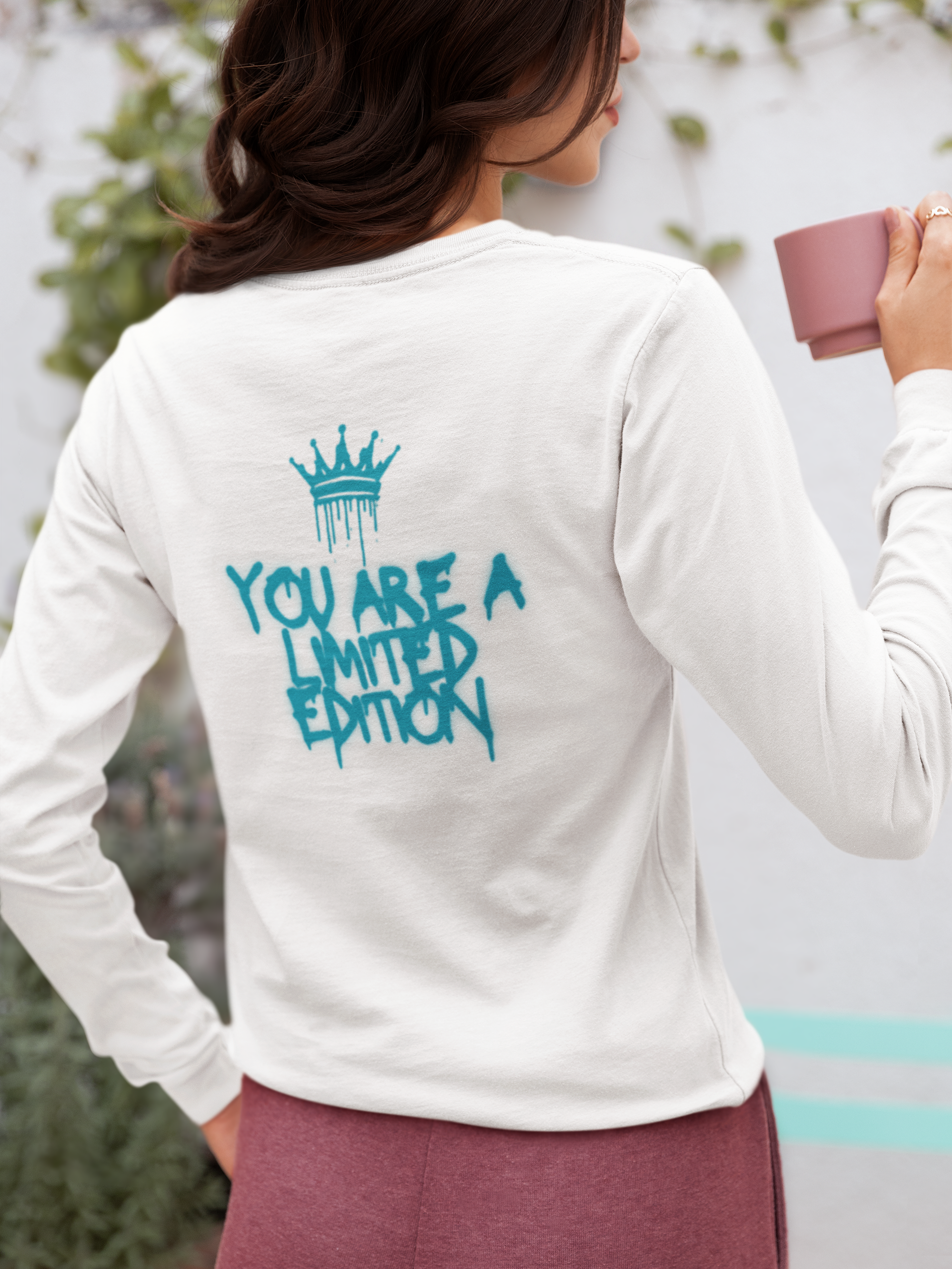 Crown ,Unisex Long Sleeve T-Shirt Leraze Limited Edition product thumbnail image