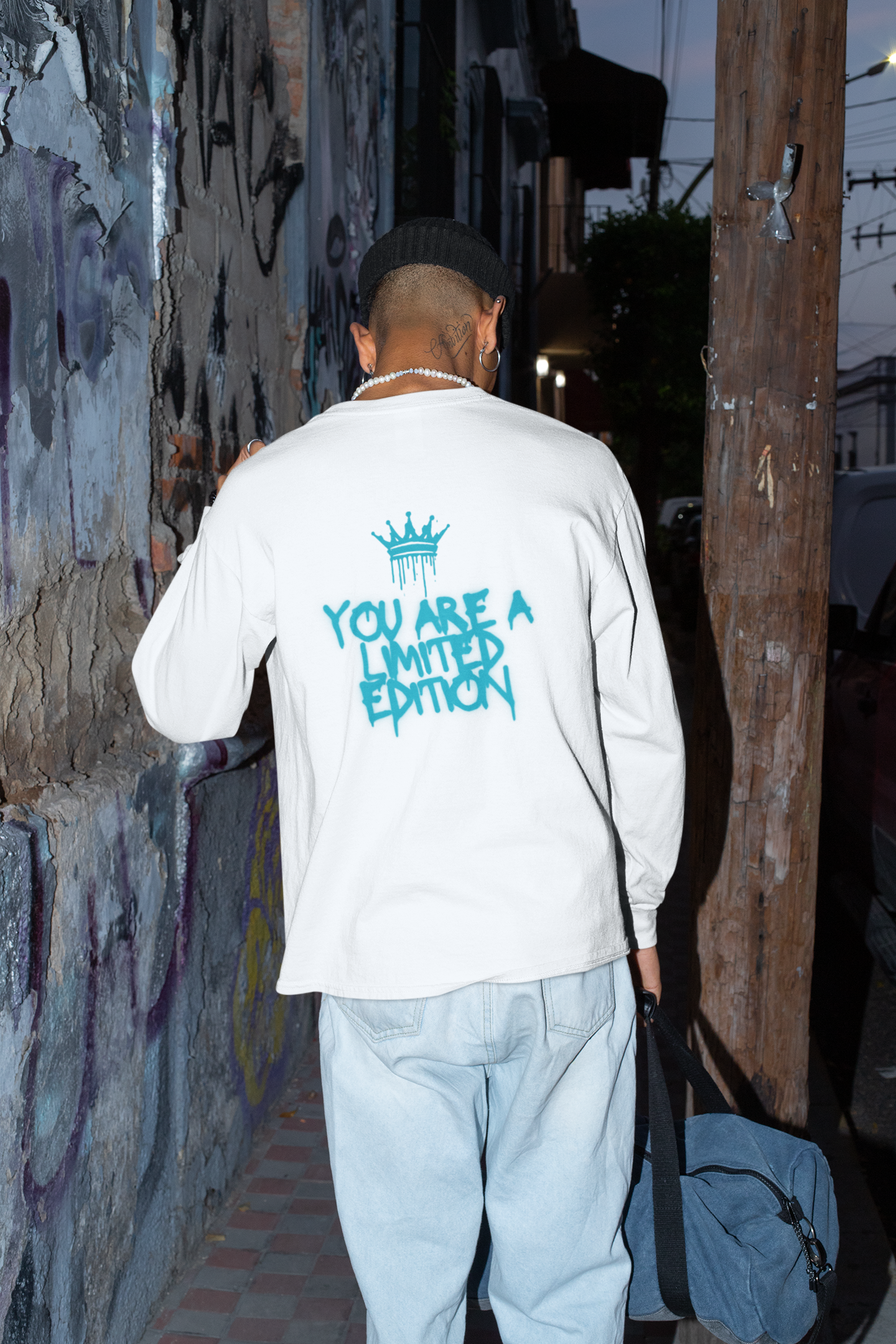 Crown ,Unisex Long Sleeve T-Shirt Leraze Limited Edition product thumbnail image