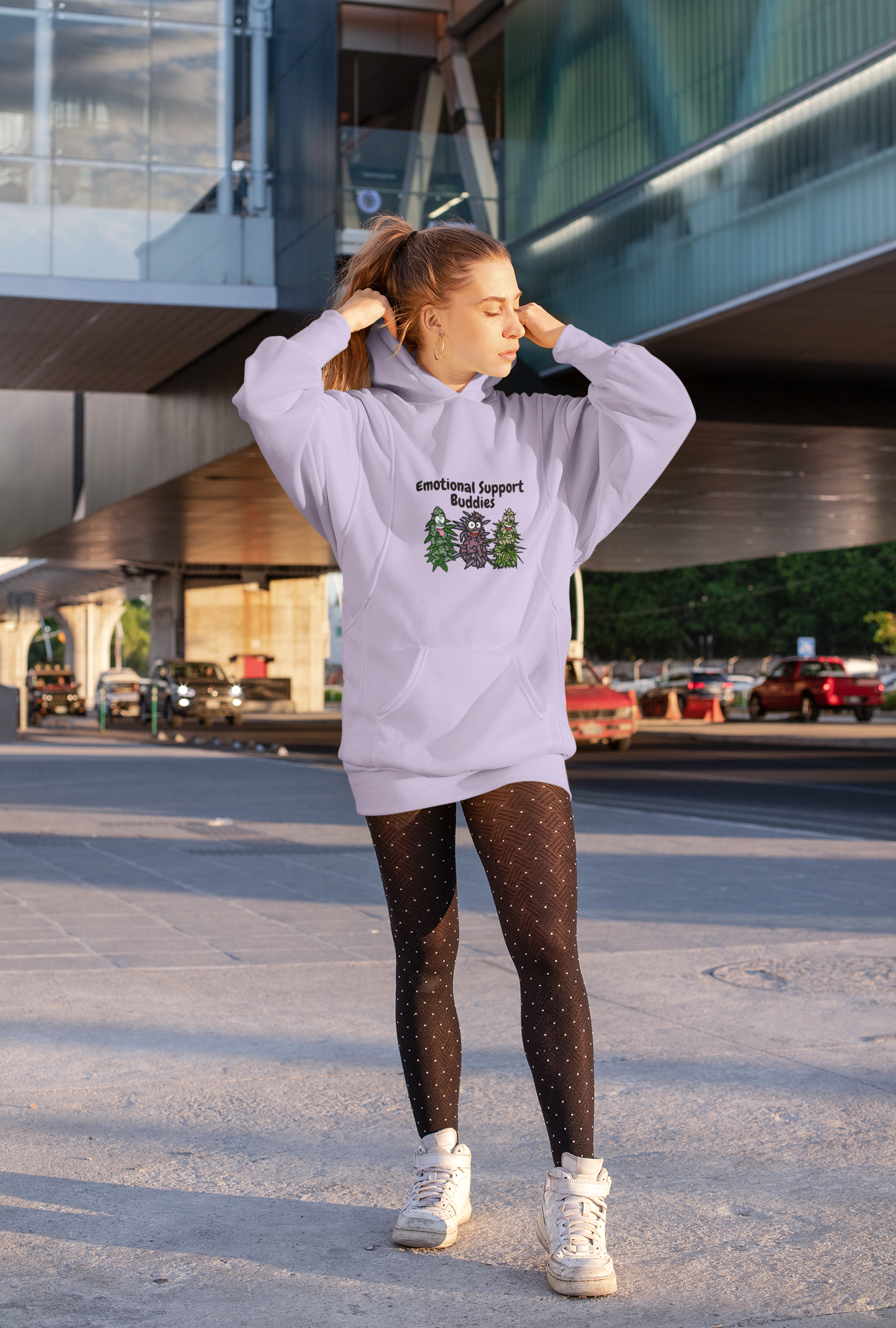 Emotional Support Buddies Hoodie product thumbnail image Emotional Support Buddies Hoodie product thumbnail image