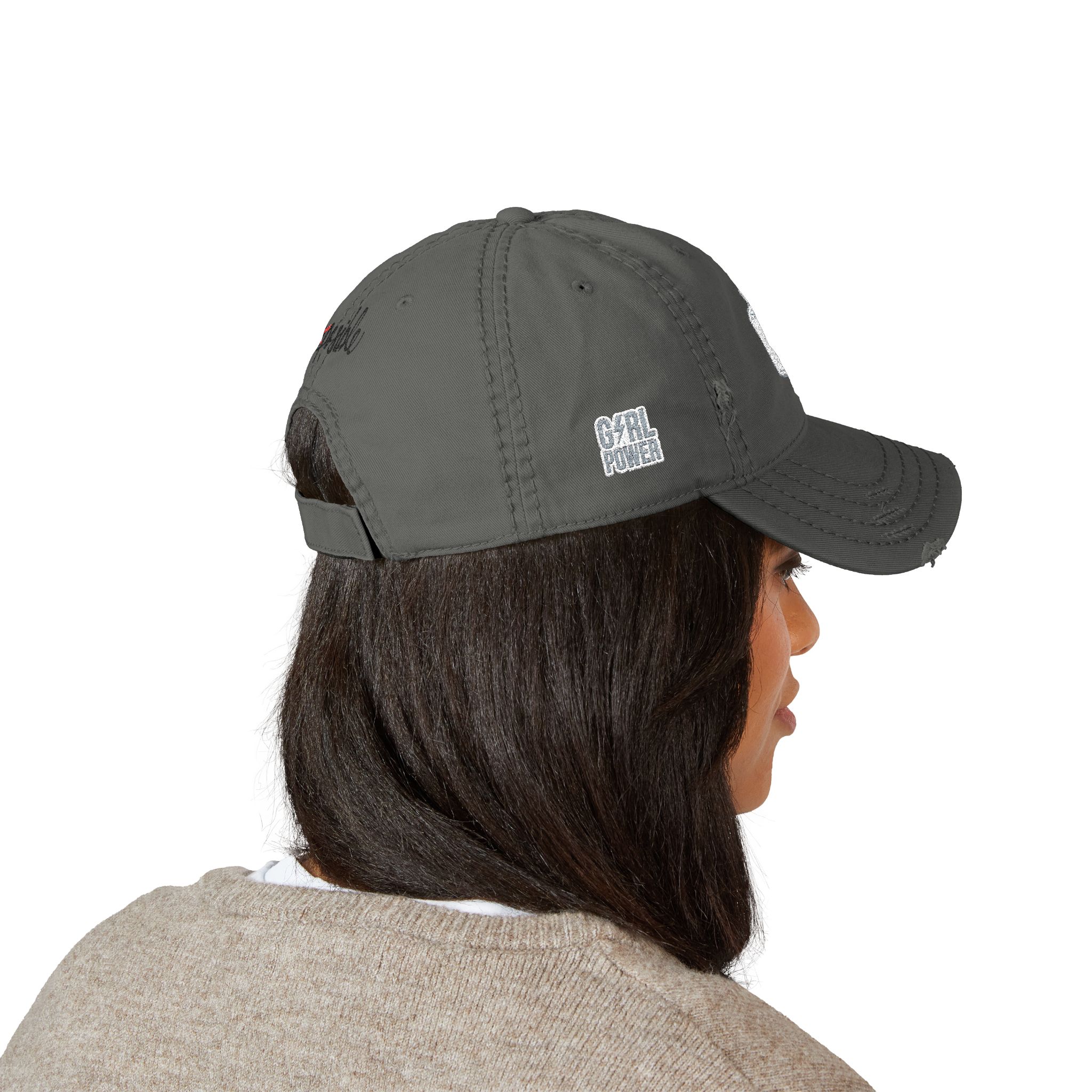 Personalized Distressed Dad Hat (Embroidered), 100% Cotton twill, Summer Cap, Outdoor Accessory, Trendy Hat, Casual Weekend, Custom Birthdays Gift idea product thumbnail image Personalized Distressed Dad Hat (Embroidered), 100% Cotton twill, Summer Cap, Outdoor Accessory, Trendy Hat, Casual Weekend, Custom Birthdays Gift idea product thumbnail image