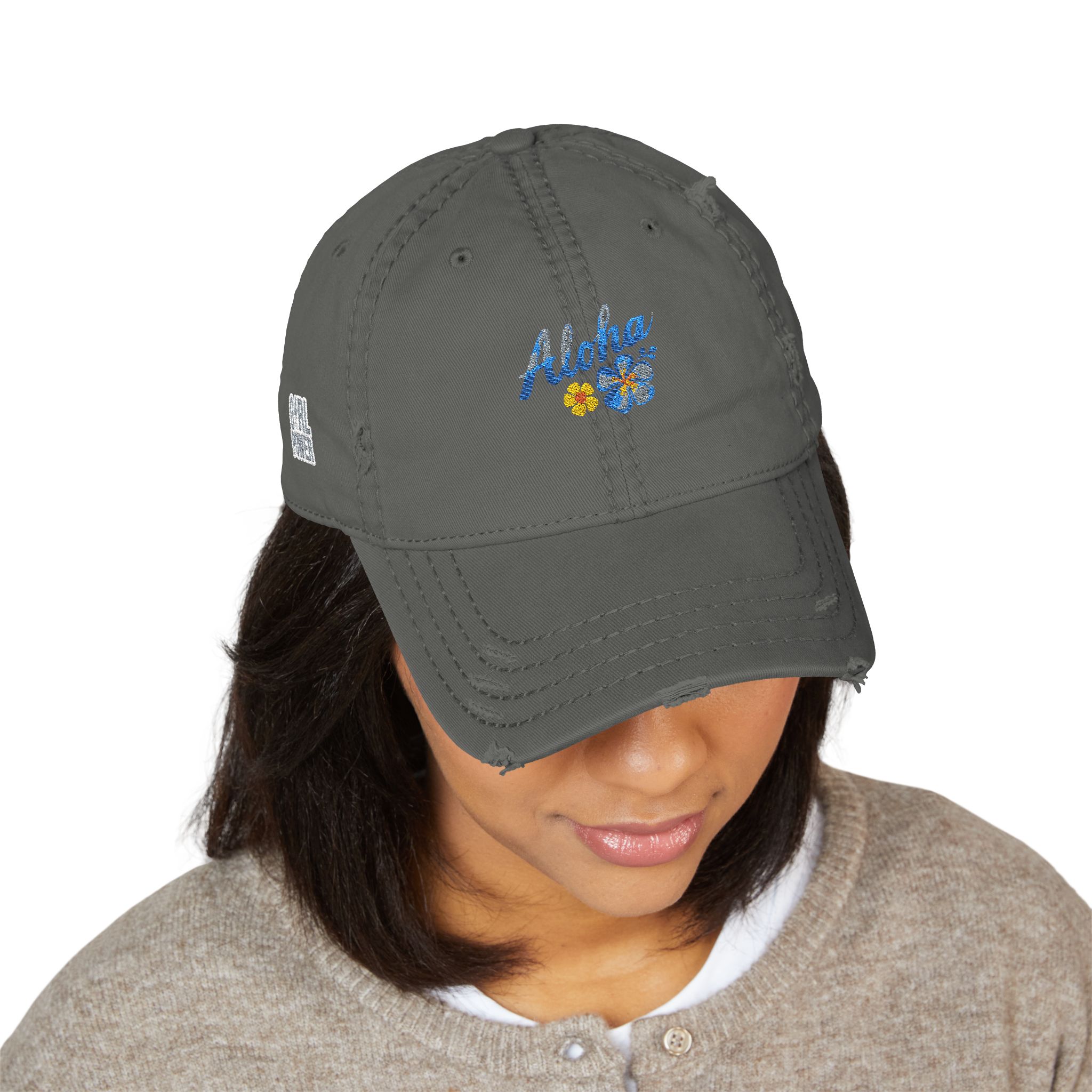Personalized Distressed Dad Hat (Embroidered), 100% Cotton twill, Summer Cap, Outdoor Accessory, Trendy Hat, Casual Weekend, Custom Birthdays Gift idea product thumbnail image Personalized Distressed Dad Hat (Embroidered), 100% Cotton twill, Summer Cap, Outdoor Accessory, Trendy Hat, Casual Weekend, Custom Birthdays Gift idea product thumbnail image