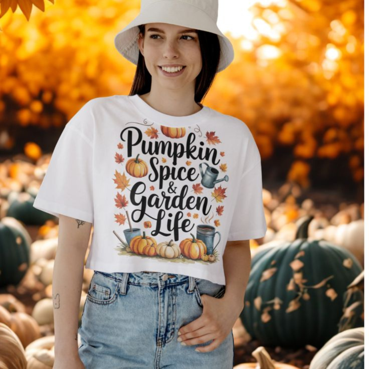 Garden Life Tee - Pumpkin Spice Lover Shirt