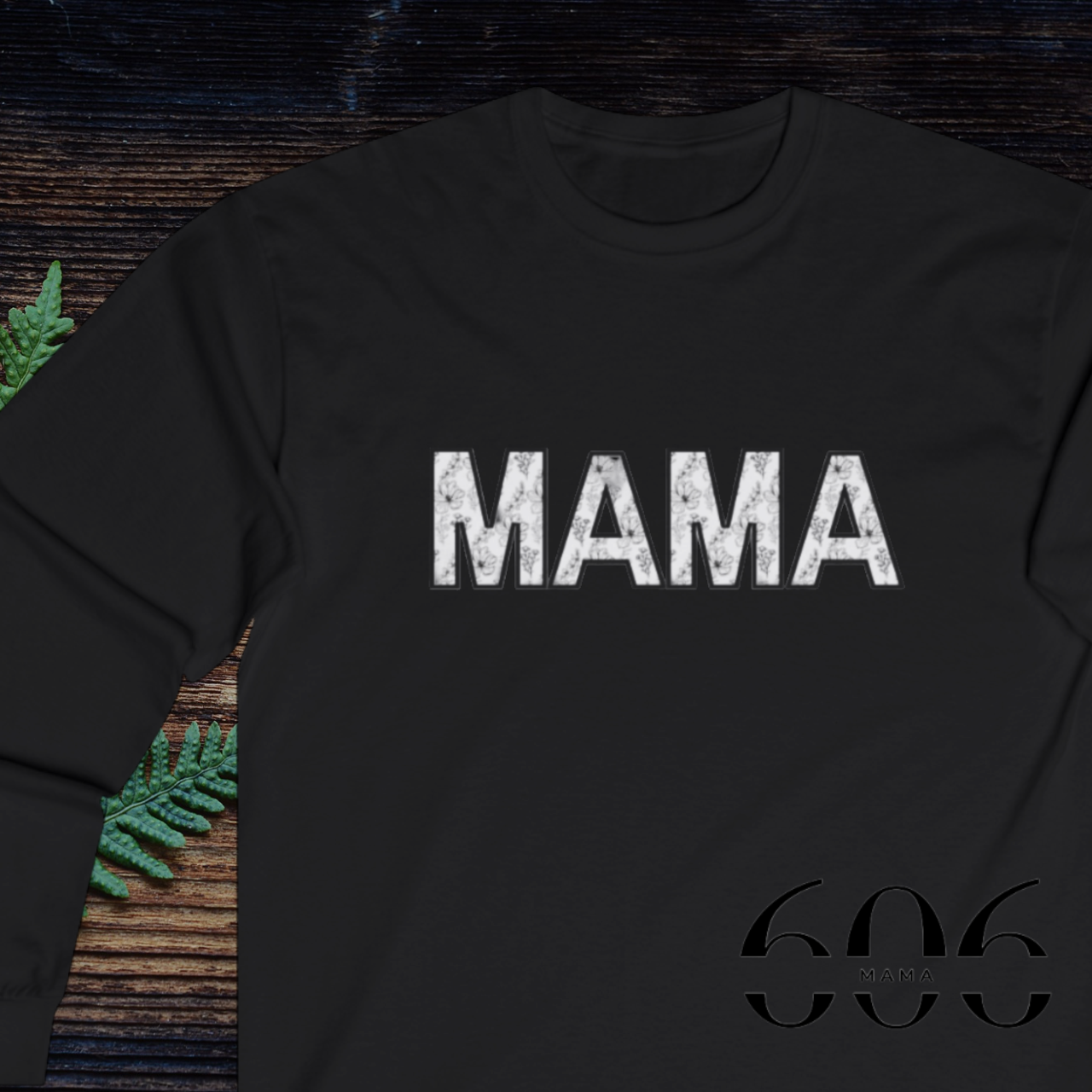 Mama Long Sleeve Tee, Gift for Mom, Mother's Day Shirt, Casual Wear, Family Gathering Top, Everyday Comfort Tee product thumbnail image
