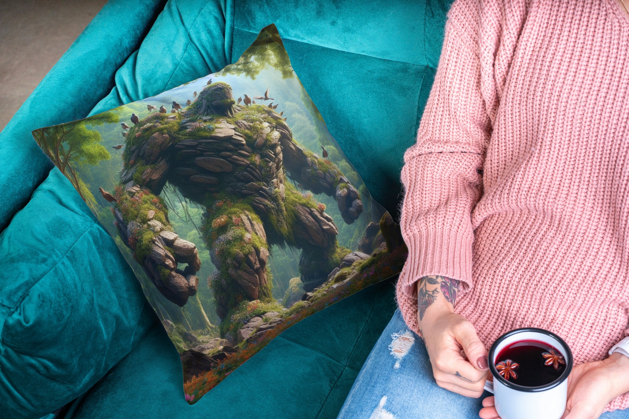 EE Hulk Custom Shaped Pillows product thumbnail image