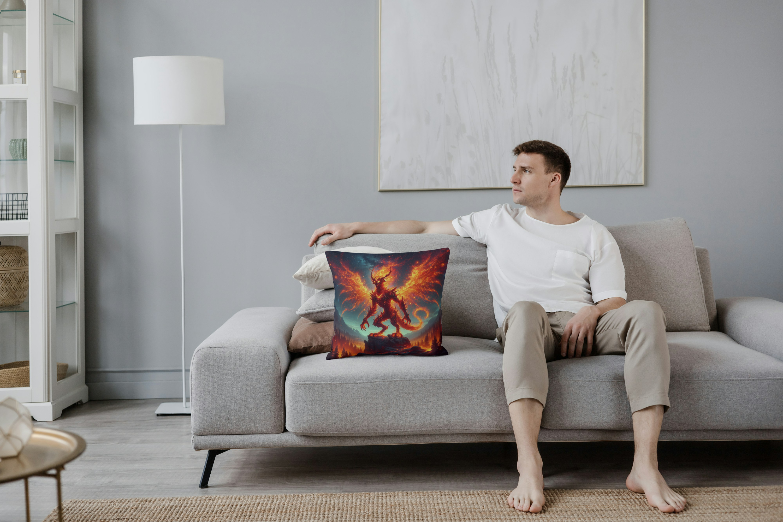 FE Kids Dragon Custom Shaped Pillows product thumbnail image