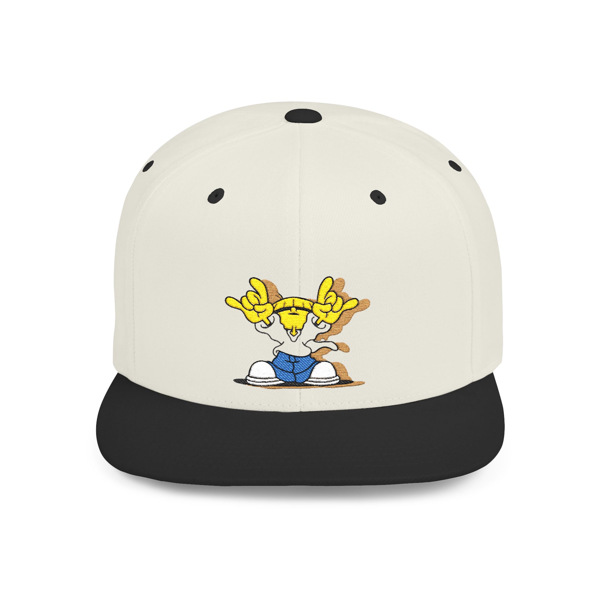 Personalized Flat Bill Cap (Embroidered), Snapback Hat, Trendy, Baseball Cap, Custom Hat, Unique Designs, Custom Birthdays Gift idea product thumbnail image Personalized Flat Bill Cap (Embroidered), Snapback Hat, Trendy, Baseball Cap, Custom Hat, Unique Designs, Custom Birthdays Gift idea product thumbnail image