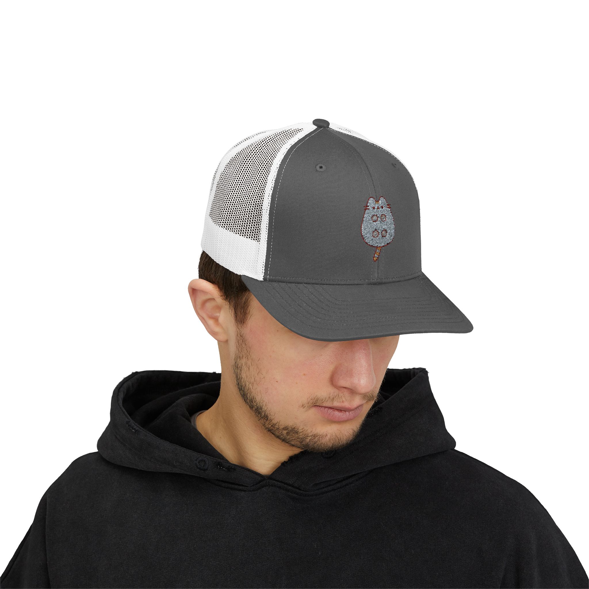 Personalized Trucker Cap (Embroidered), Custom Trucker Hat, Snapback Cap, Classic Mesh Back Hat, Unique Gift idea for Her & Him product thumbnail image Personalized Trucker Cap (Embroidered), Custom Trucker Hat, Snapback Cap, Classic Mesh Back Hat, Unique Gift idea for Her & Him product thumbnail image